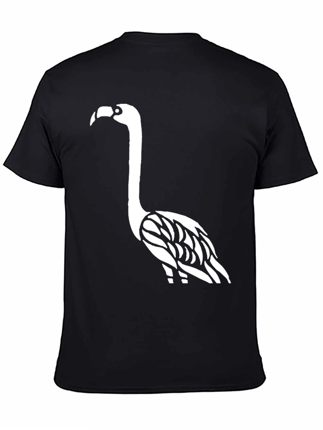 Flamingo Graphic Tee - Trendy Black Cotton Shirt - 4