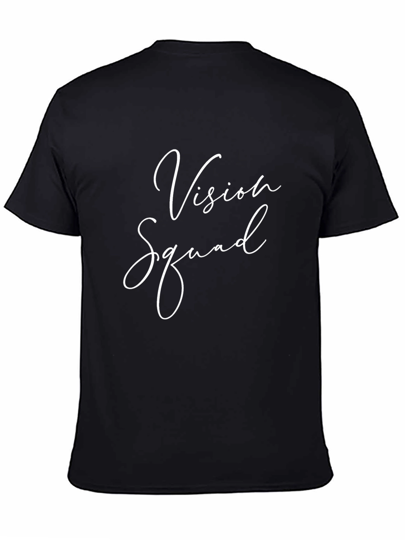 Black Vision Squad Graphic T-Shirt - Stylish Casual Wear view 4