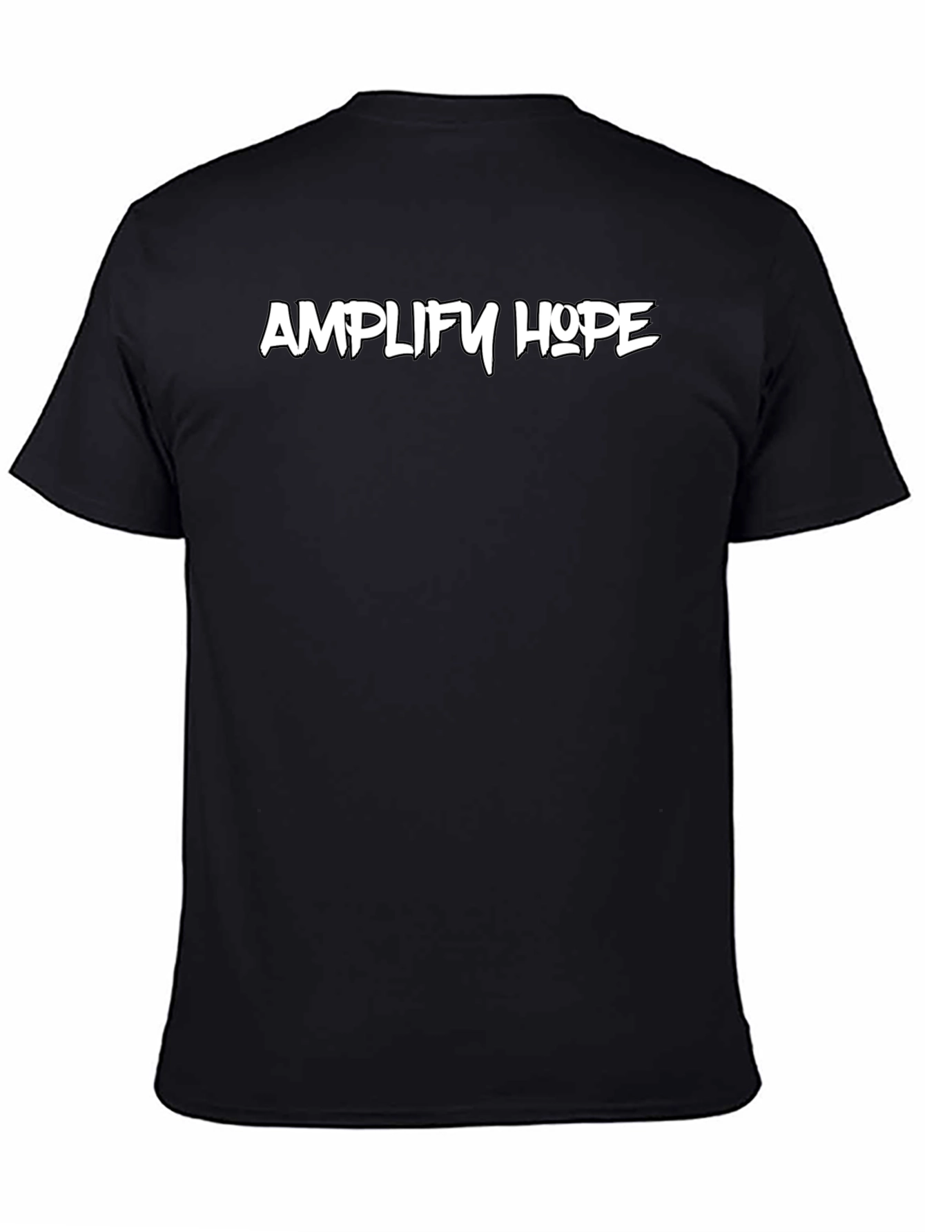 Black Amplify Hope Black Graphic Tee view 4