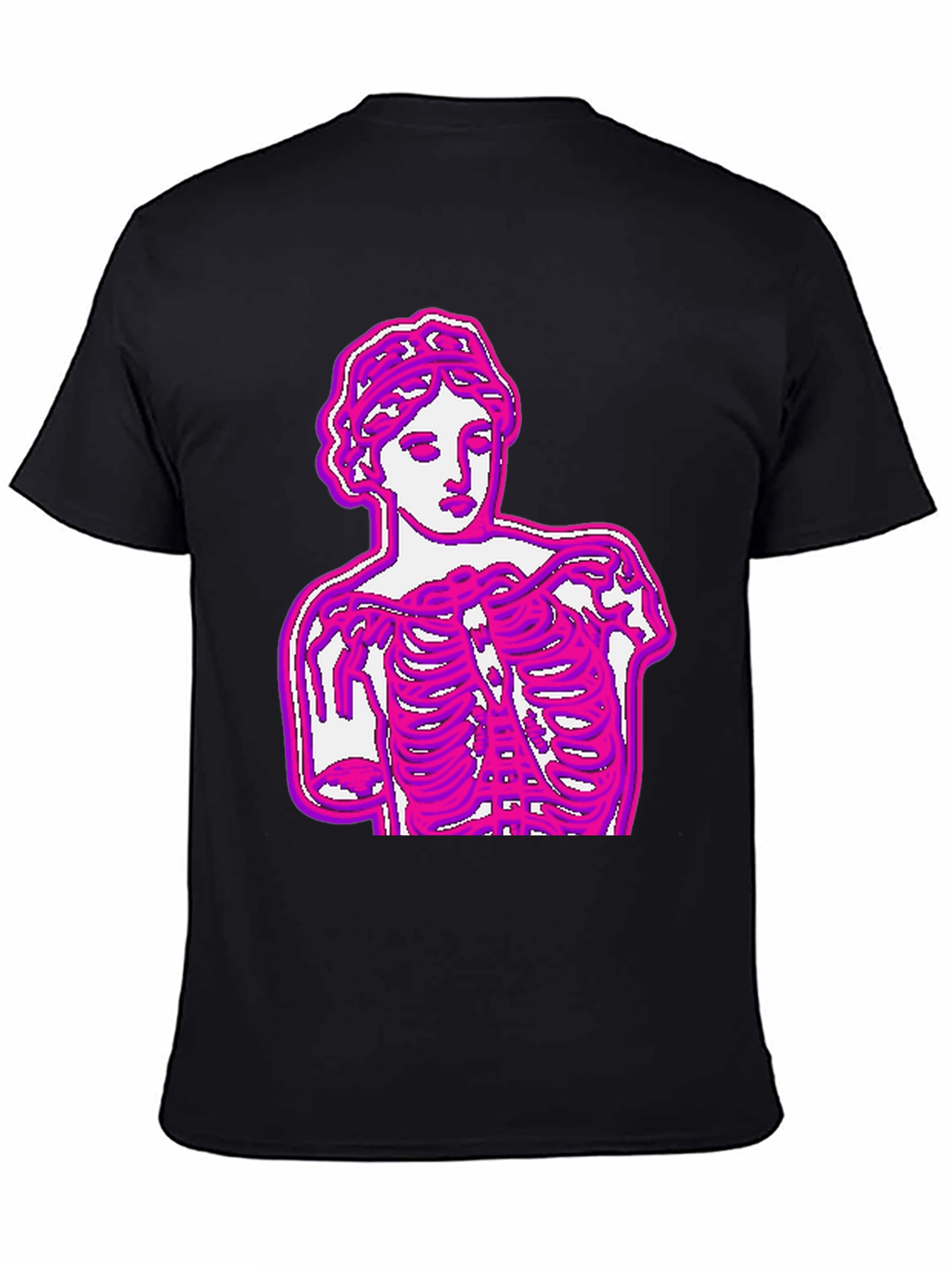 Black Venus Anatomy T-Shirt - Unique Graphic Tee view 4
