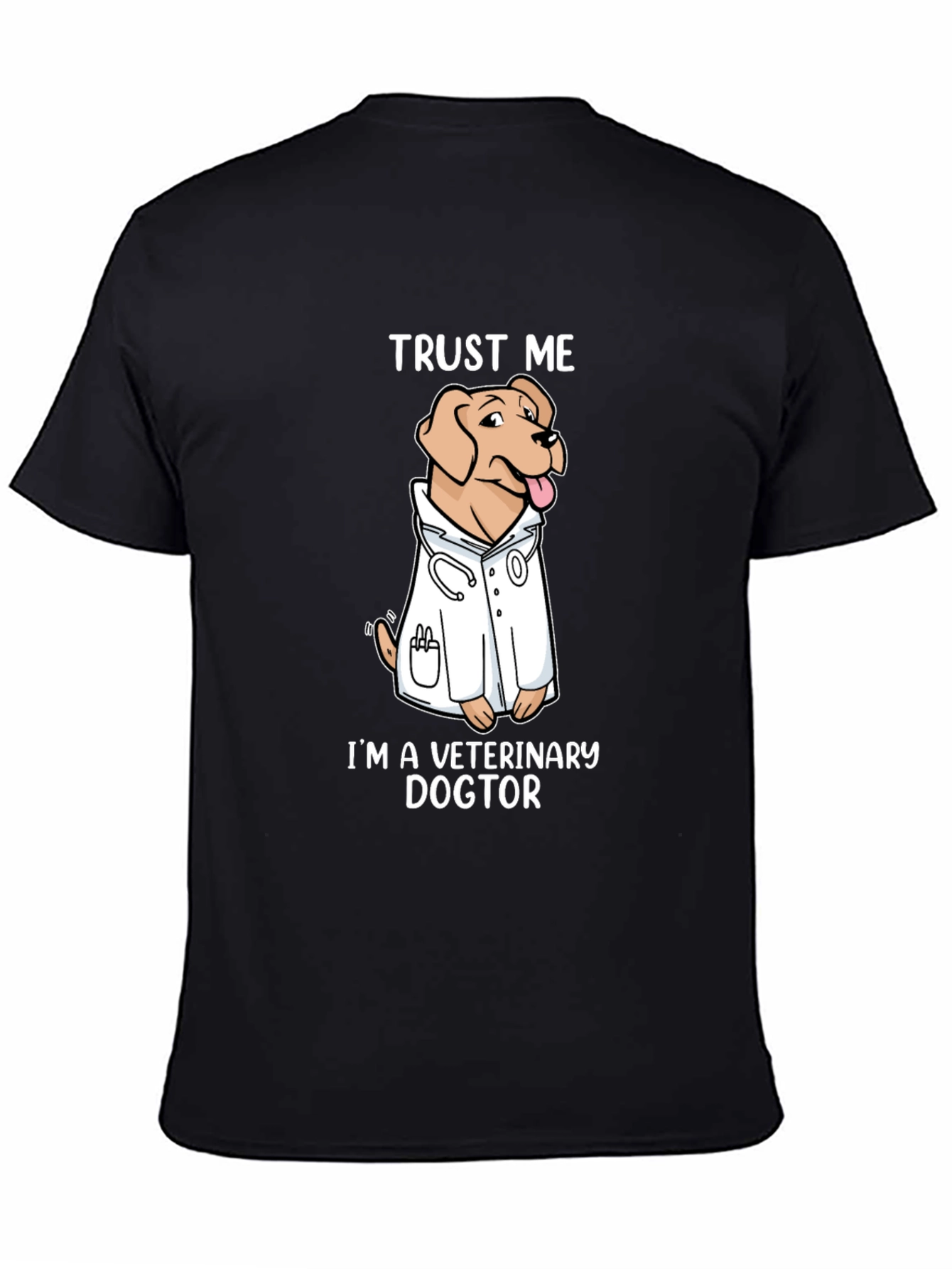 Veterinary Dogtor T-Shirt, Trust Me, Novelty Graphic Tee - 4