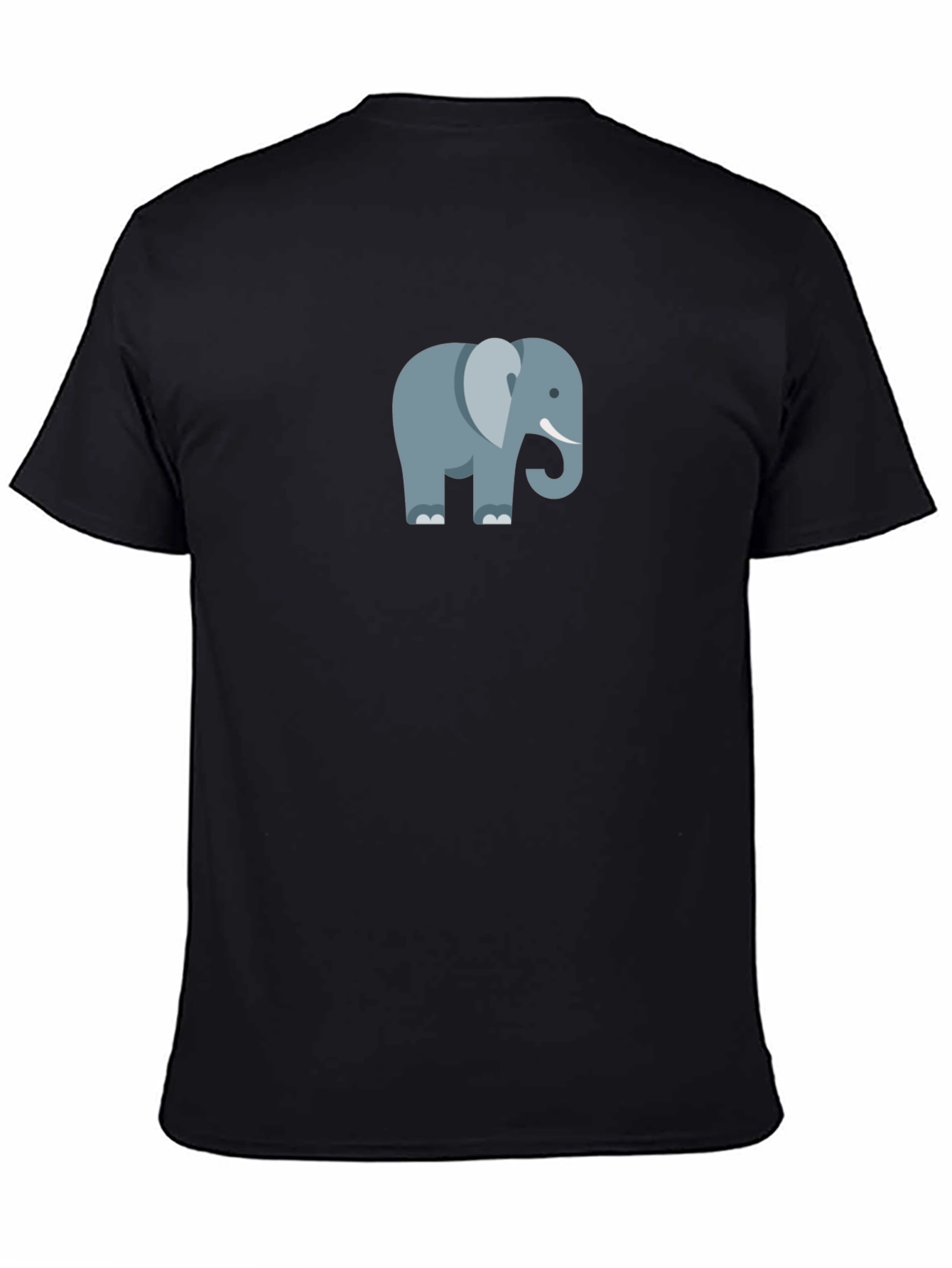 Black Elephant Graphic Tee - Casual Comfort view 4