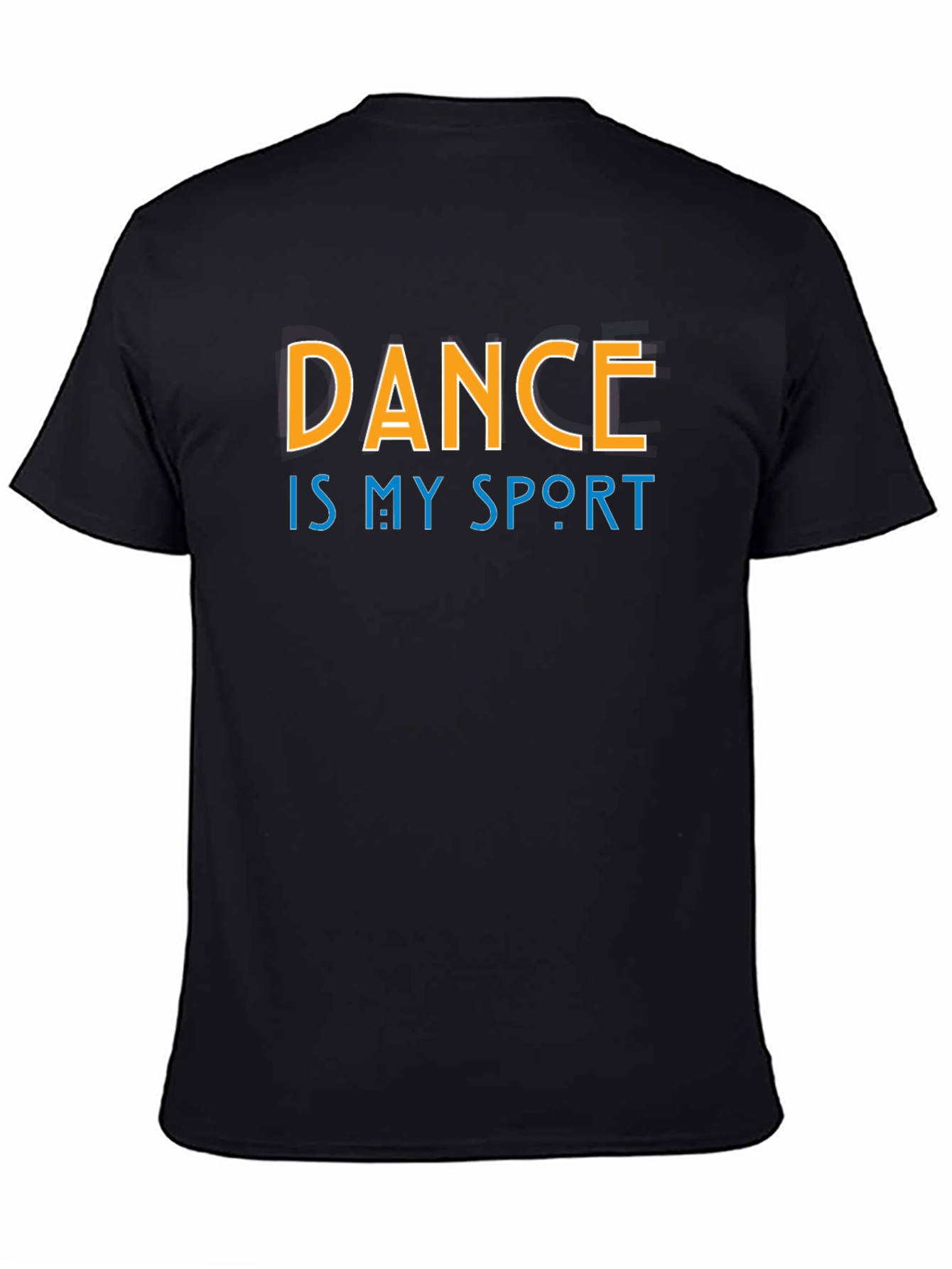 Black Dance is My Sport T-Shirt - Black view 4