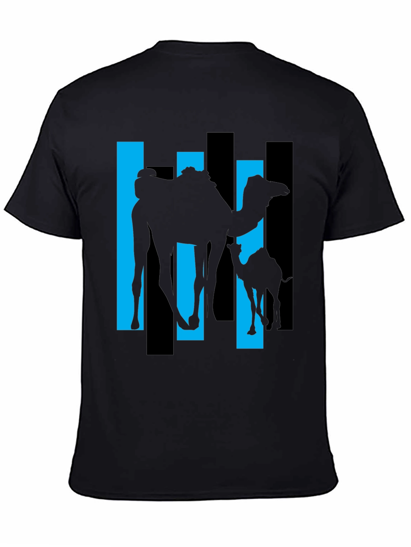 Black Camel Silhouette Graphic Tee view 4