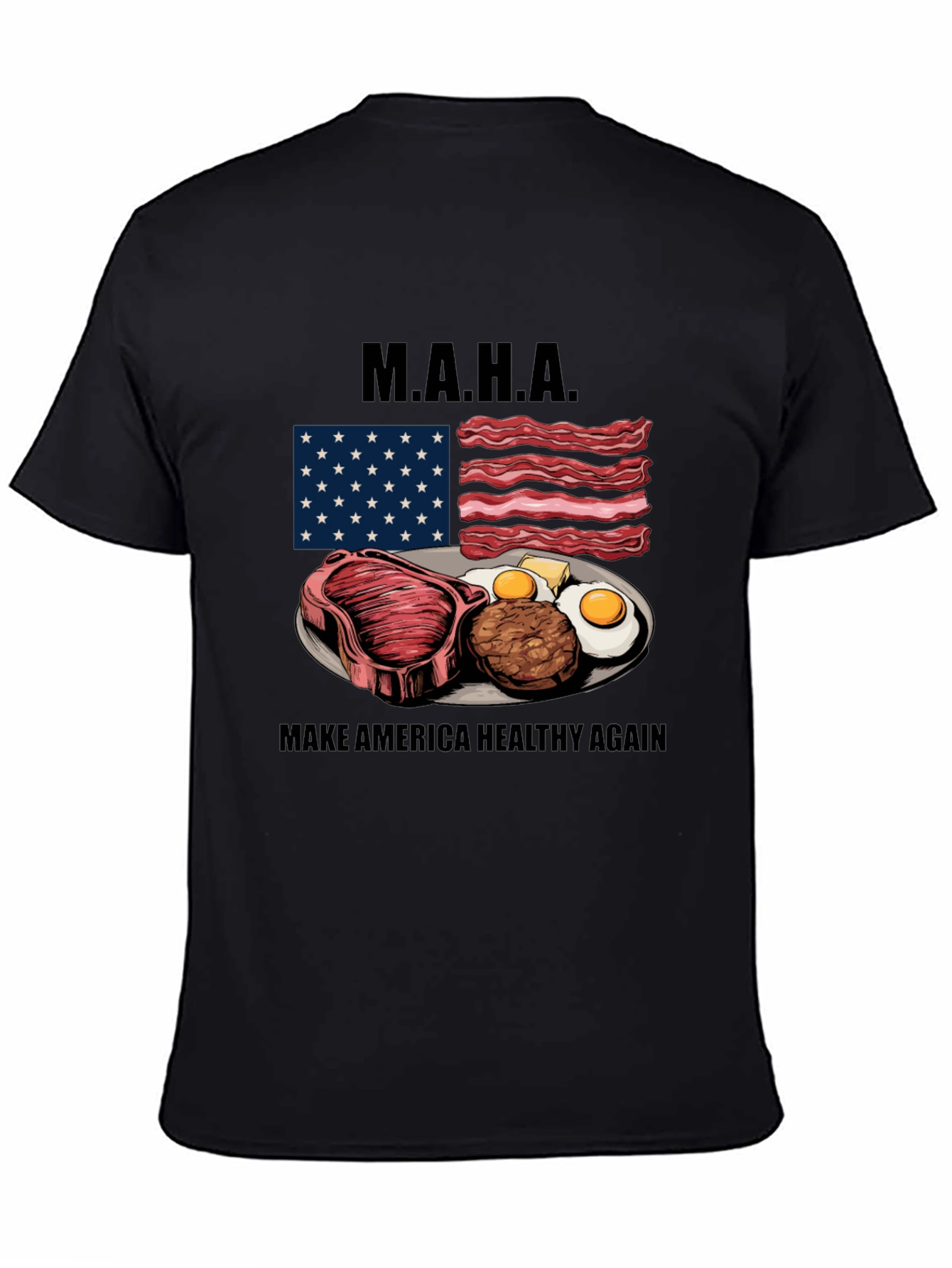 MAHA Make America Healthy Again Funny T-Shirt - 4