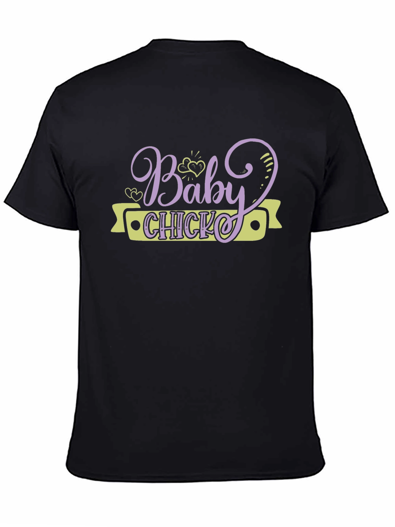 Black Baby Chick Graphic Tee - Cute Unisex Design view 4