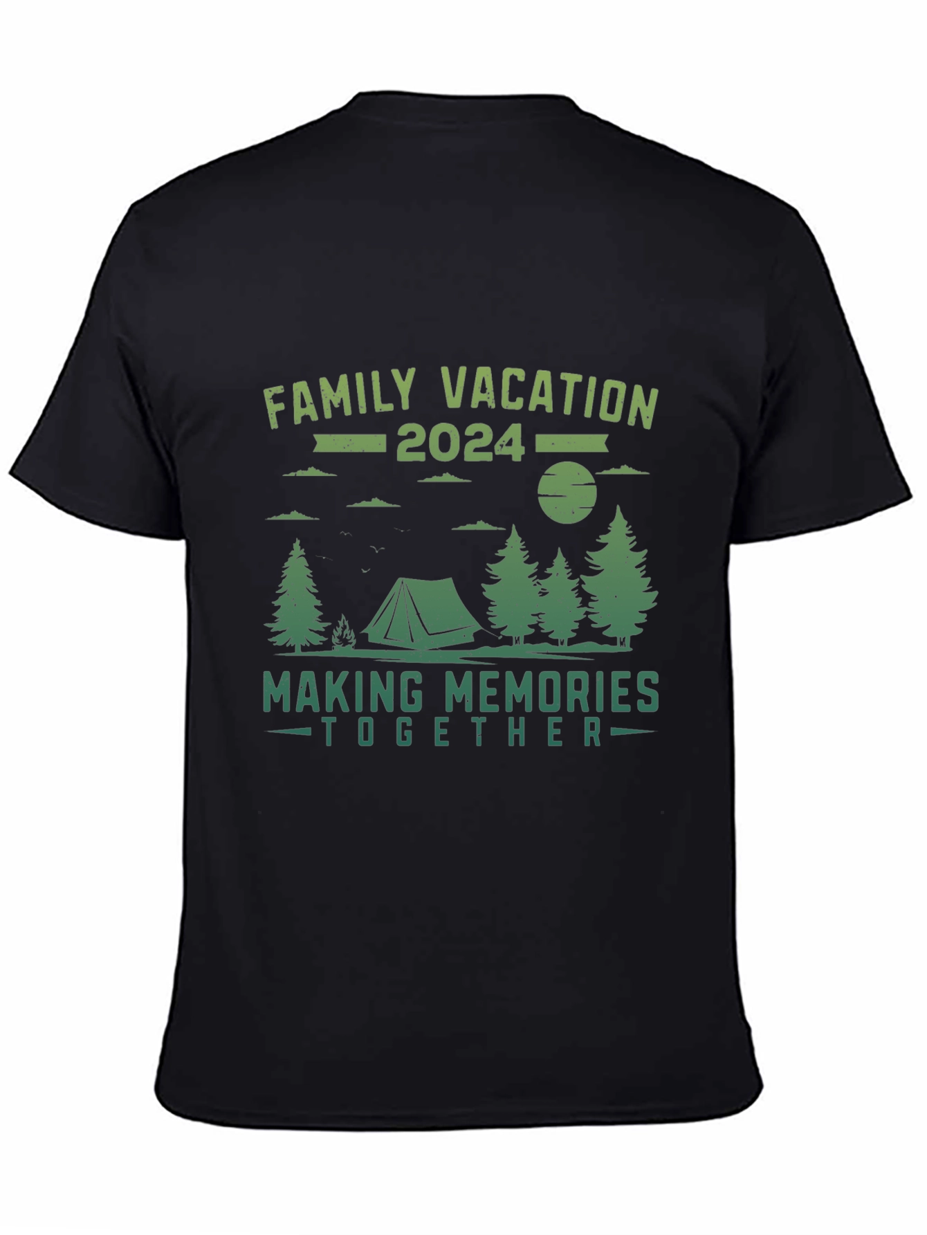 Family Vacation 2024 Camping T-Shirt - 4