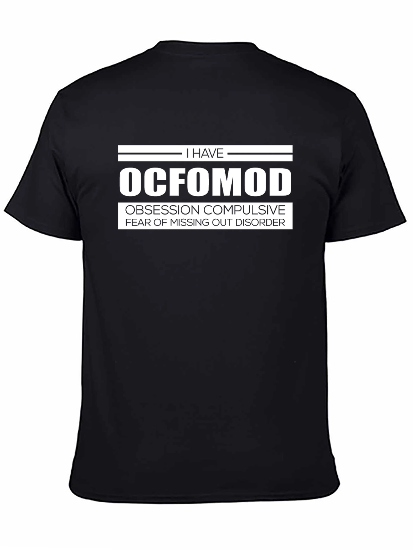 Black OCFOMOD Obsession T-Shirt view 4
