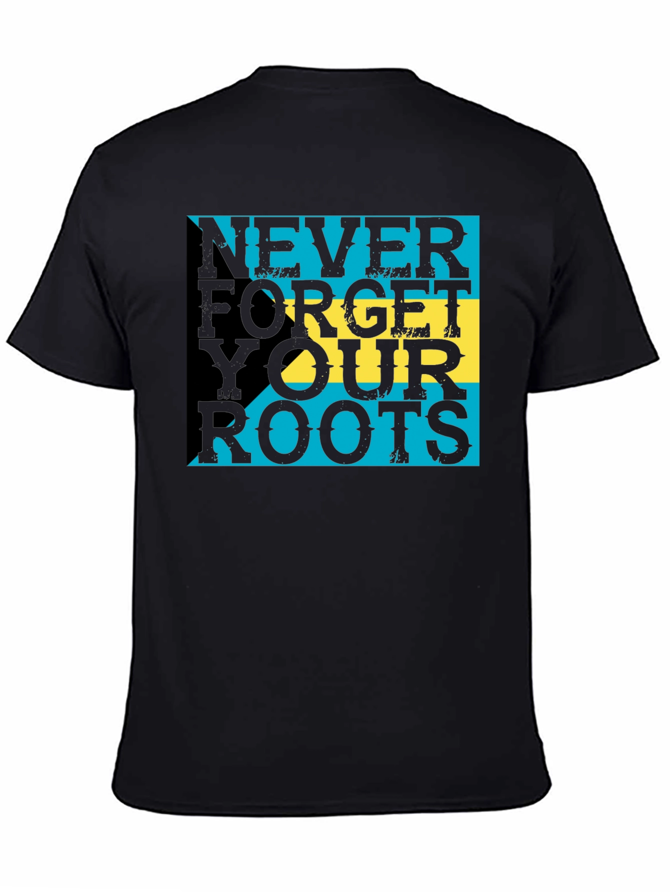 Bahamas Pride T-Shirt - Never Forget Your Roots - 4