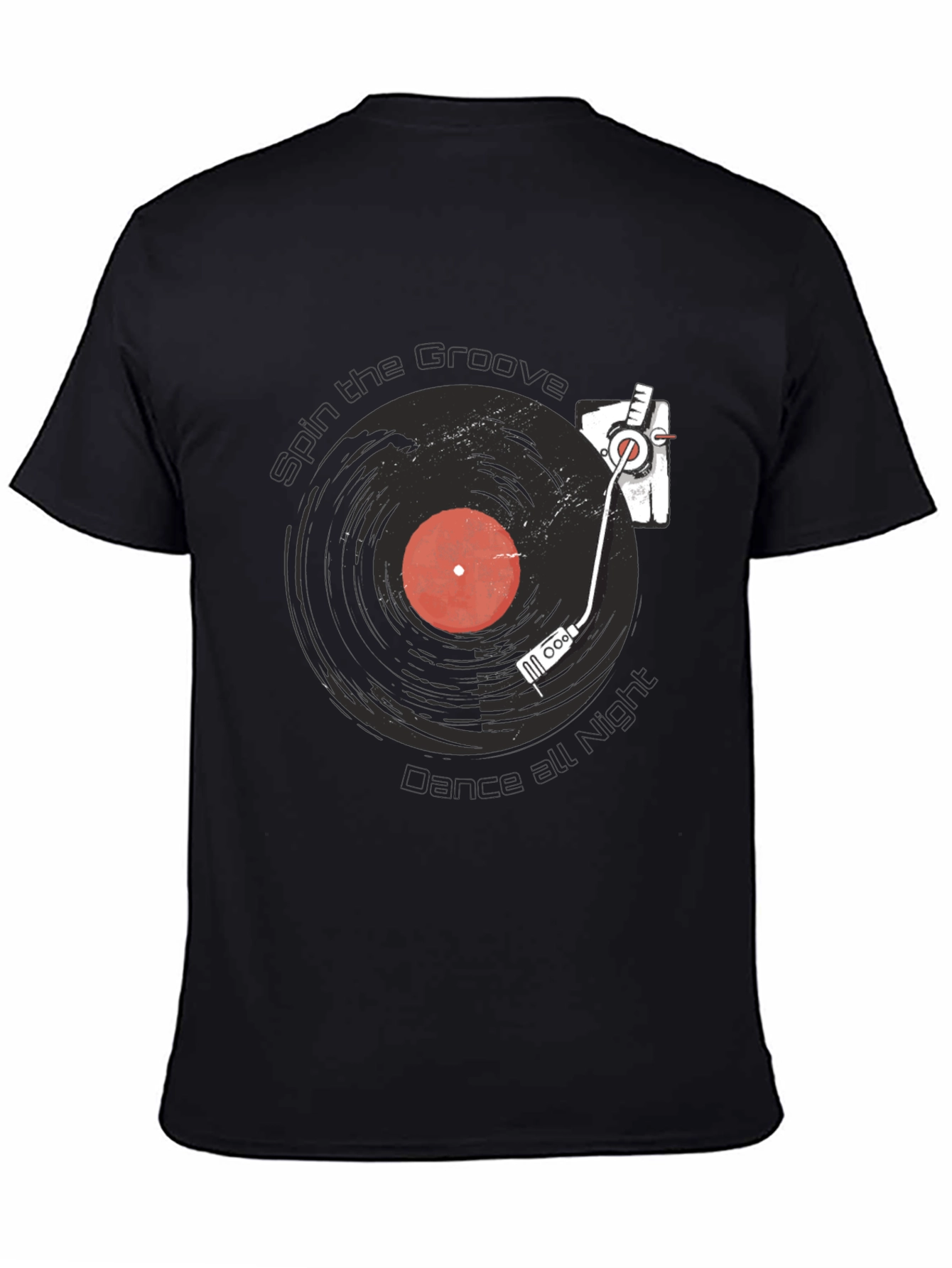 Black Spin the Groove Tee - Dance All Night! view 4