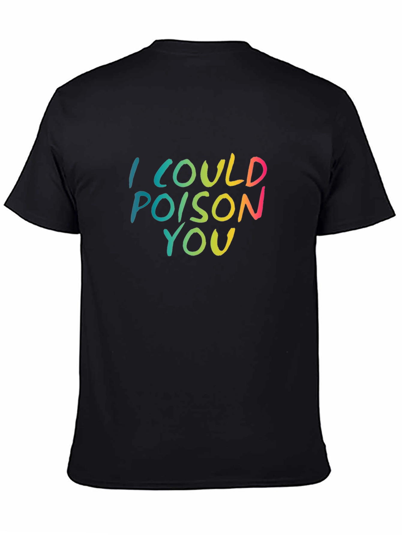 I Could Poison You Graphic Tee - Black - 4