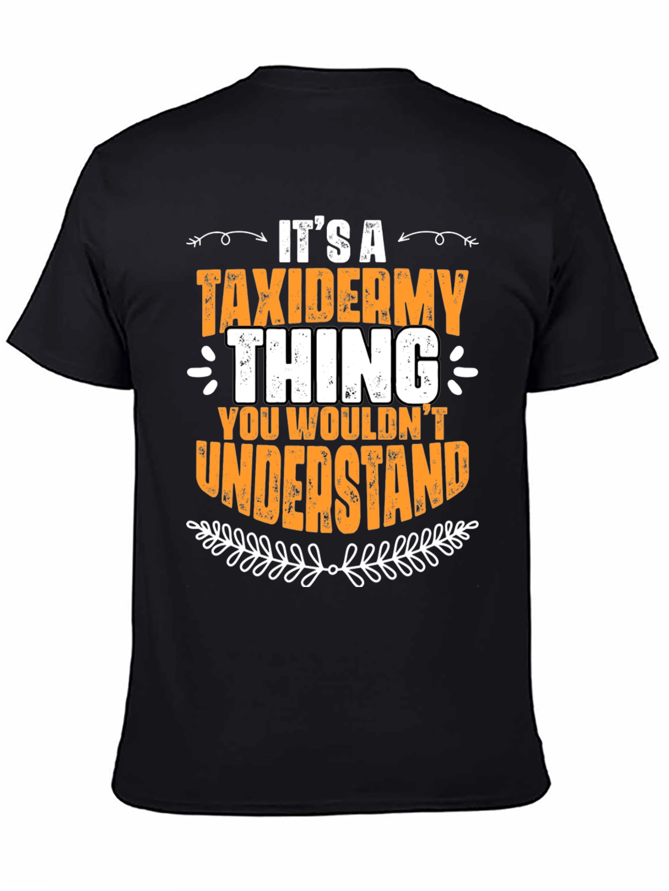 Black Taxidermy Thing T-Shirt - You Wouldn't Understand view 4