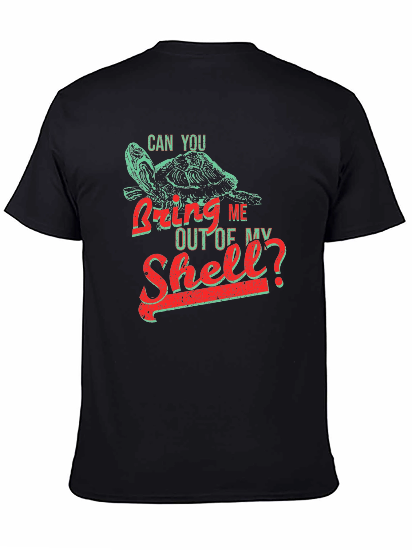 Black Bring Me Out of My Shell T-Shirt view 4