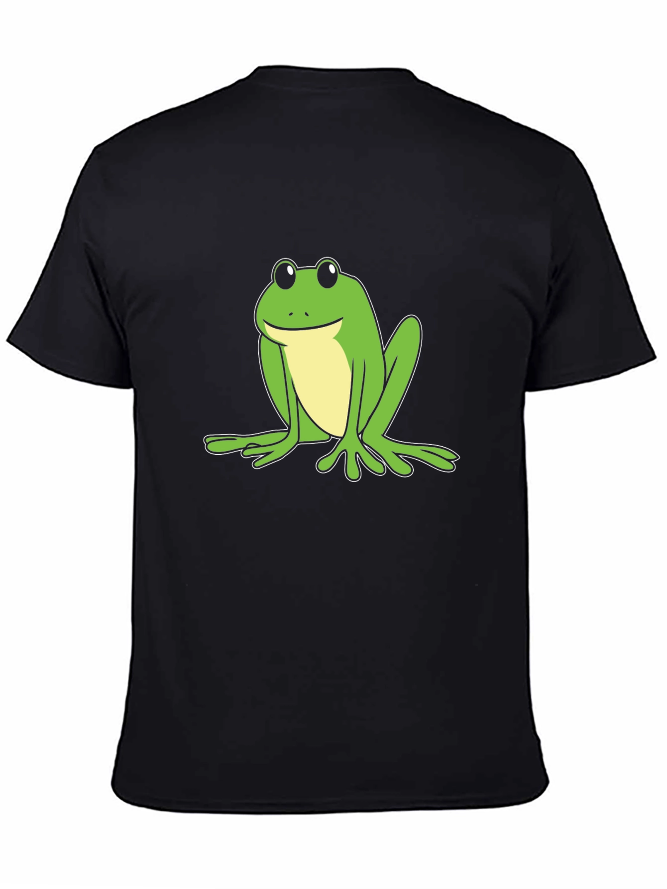 Black Frog Graphic Black T-Shirt view 4