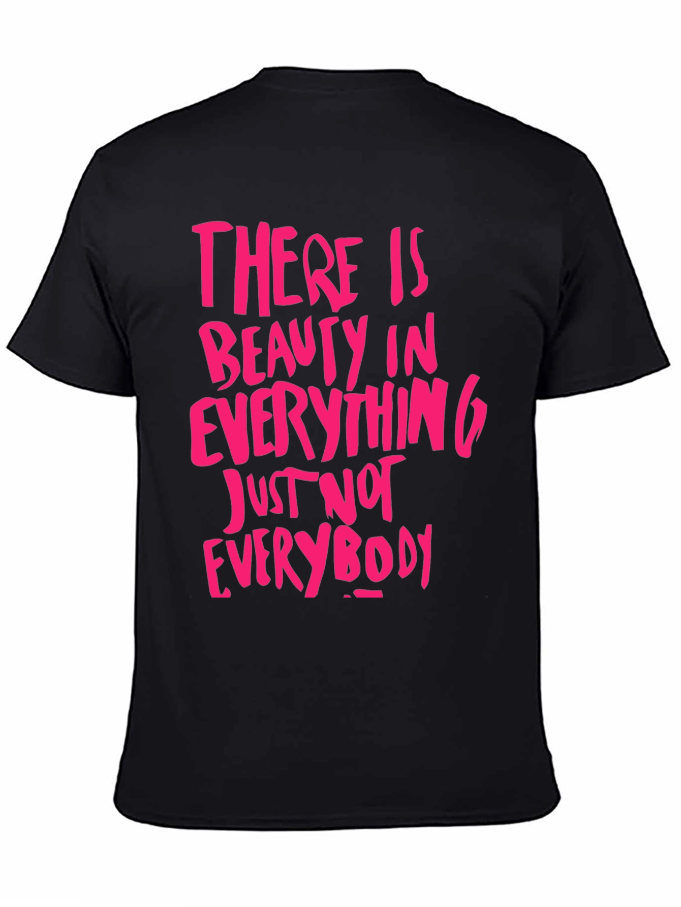 Black Beauty In Everything Graphic Tee - Black view 4