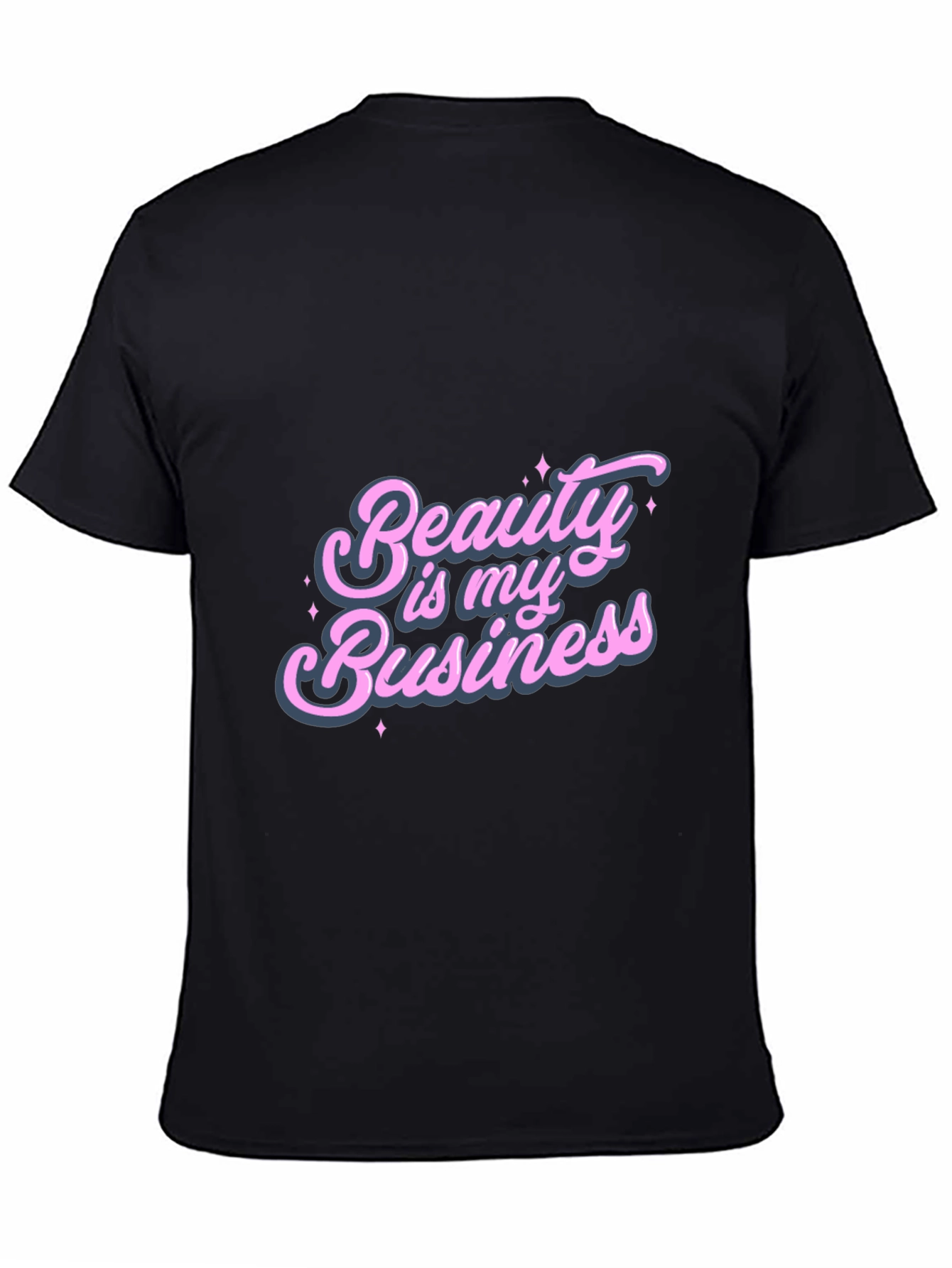 Black Beauty is My Business Black Graphic Tee view 4