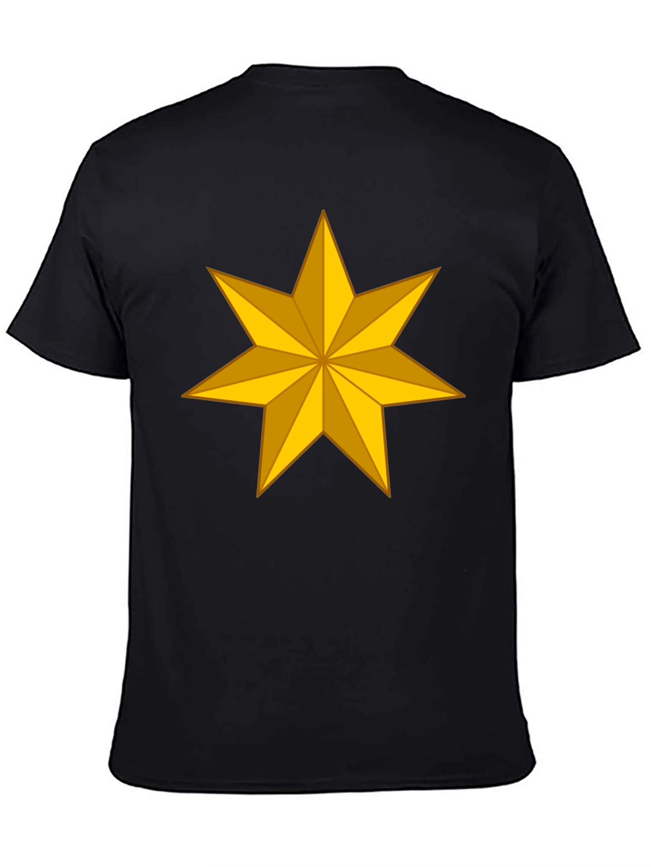 Golden Star Graphic Tee - Stylish Casual Wear - 4