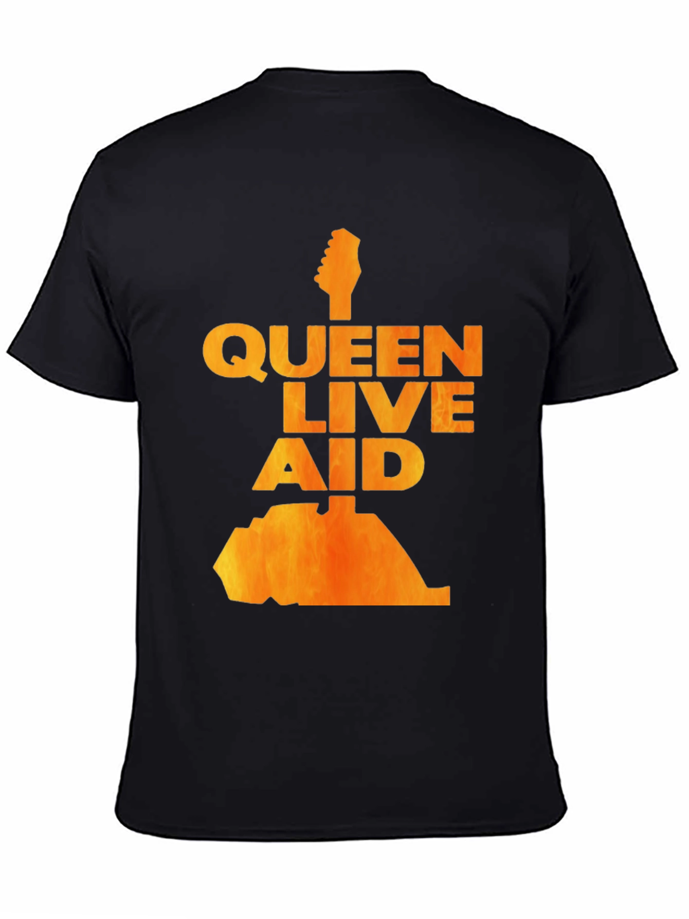 Queen Live Aid Graphic Tee - Rock Band Concert T-Shirt - 4