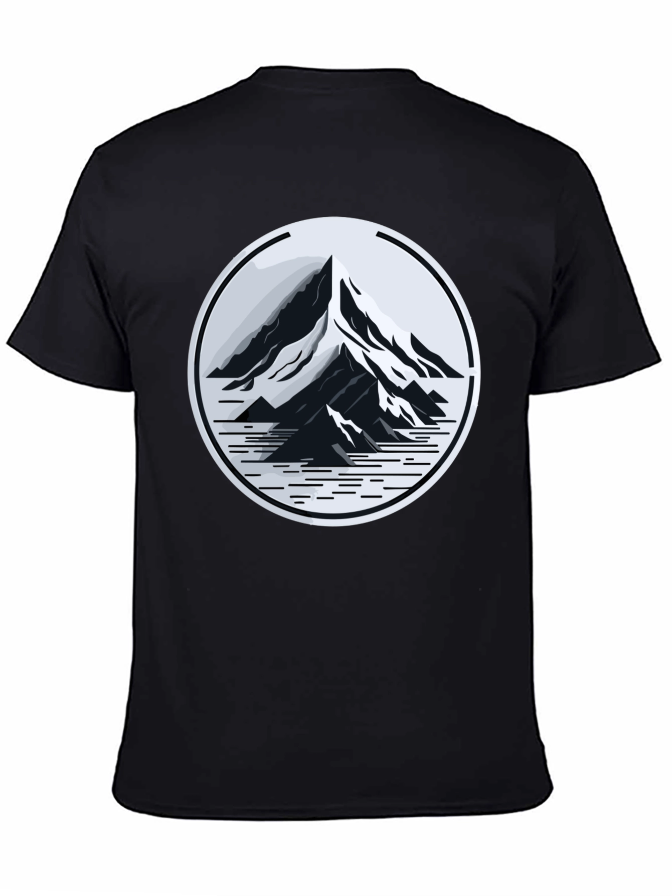 Black Mountain Peak Graphic Tee - Adventure Ready Style view 4