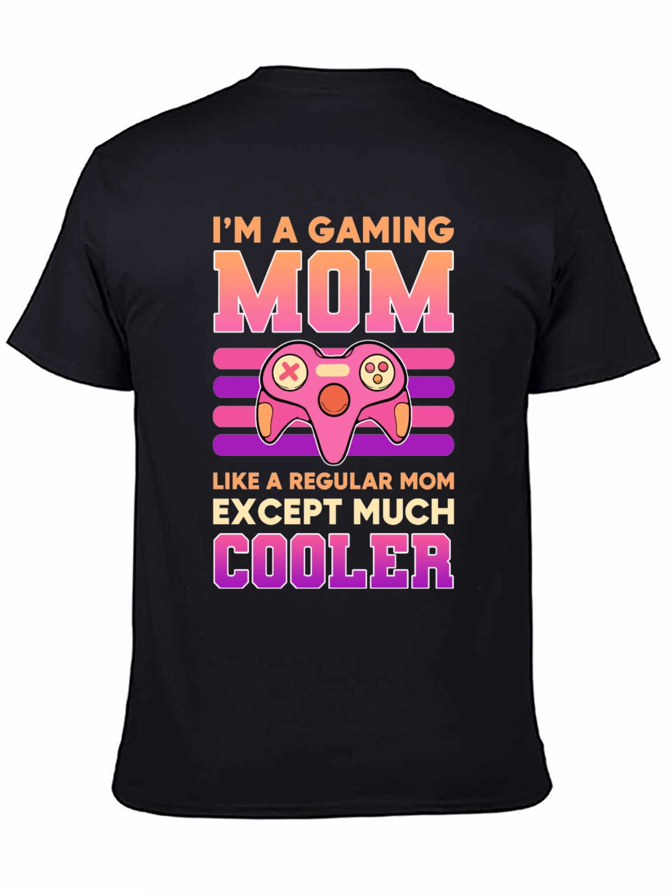 Gaming Mom Graphic T-Shirt - Gamer Mother Tee - 4