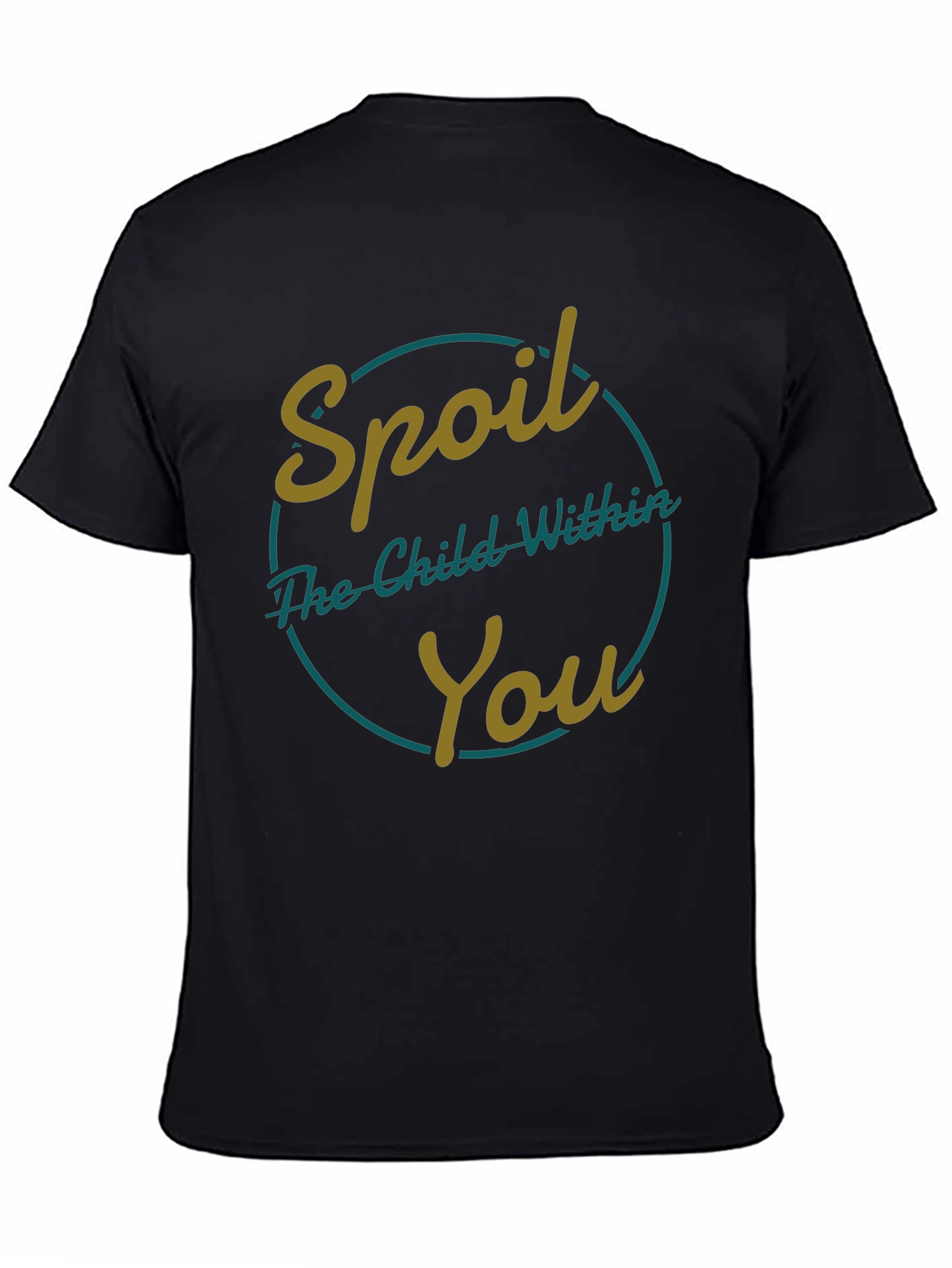 Black Spoil The Child Within You - Graphic T-Shirt view 4