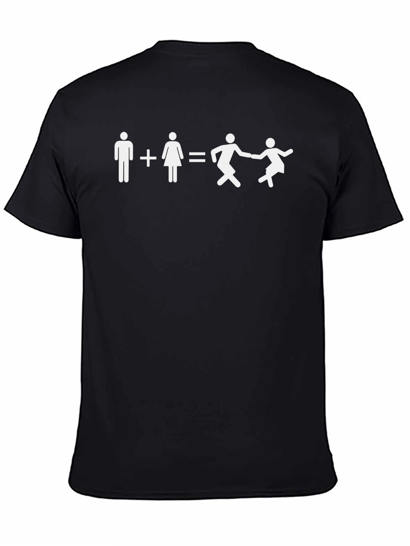 Black Dance Equation T-Shirt - Funny Graphic Tee view 4
