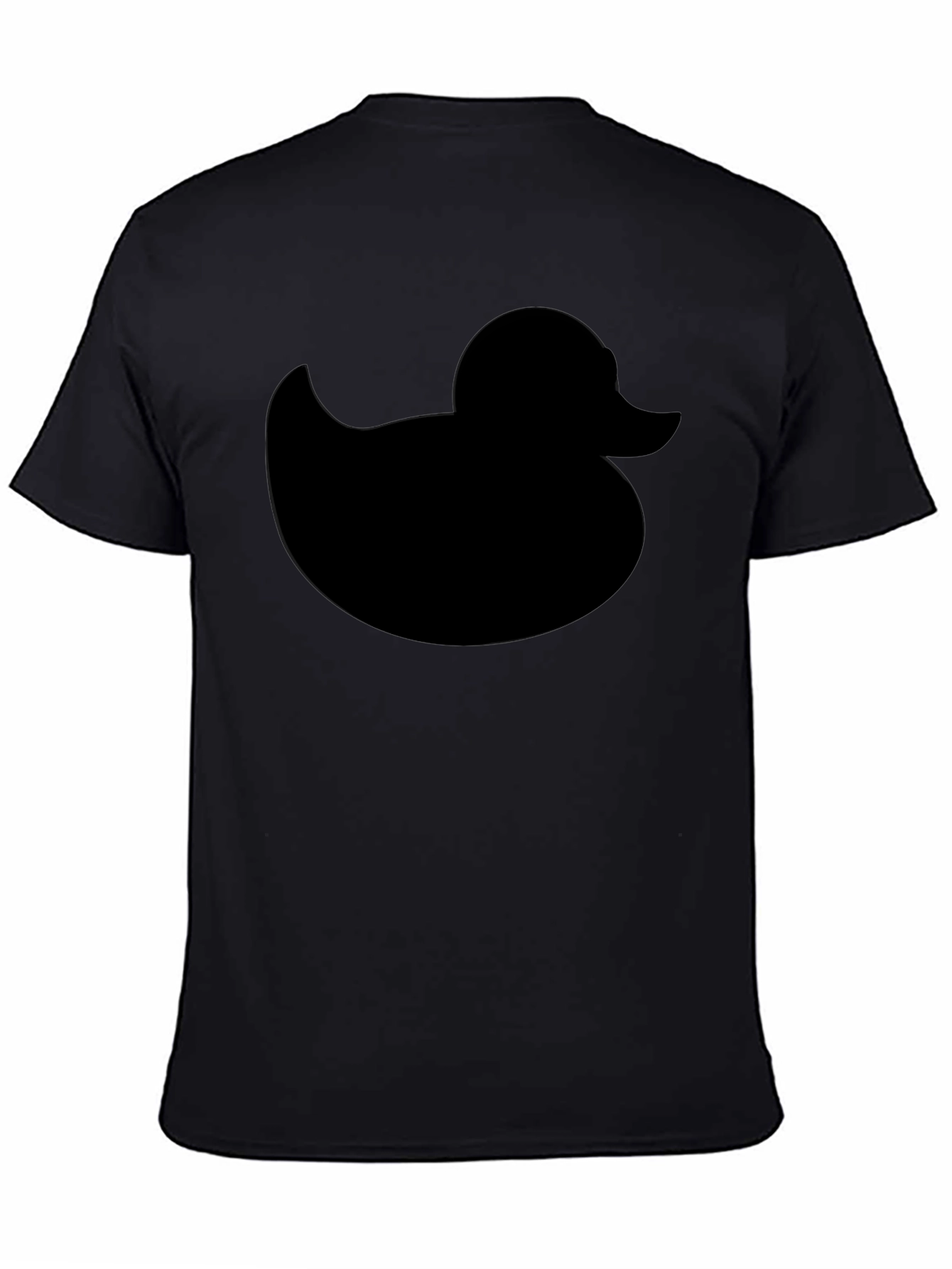 Black Black Rubber Duck Graphic T-Shirt view 4