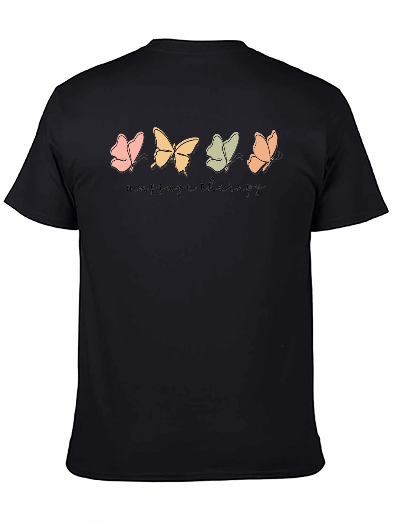 Massage Therapy Butterfly T-Shirt - 4