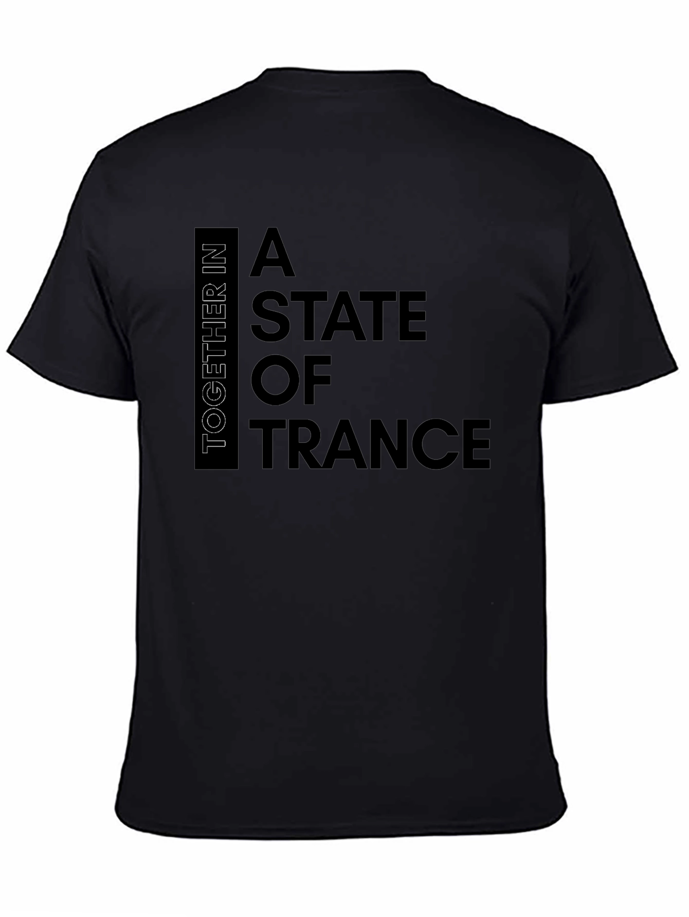 Black A State of Trance T-Shirt view 4
