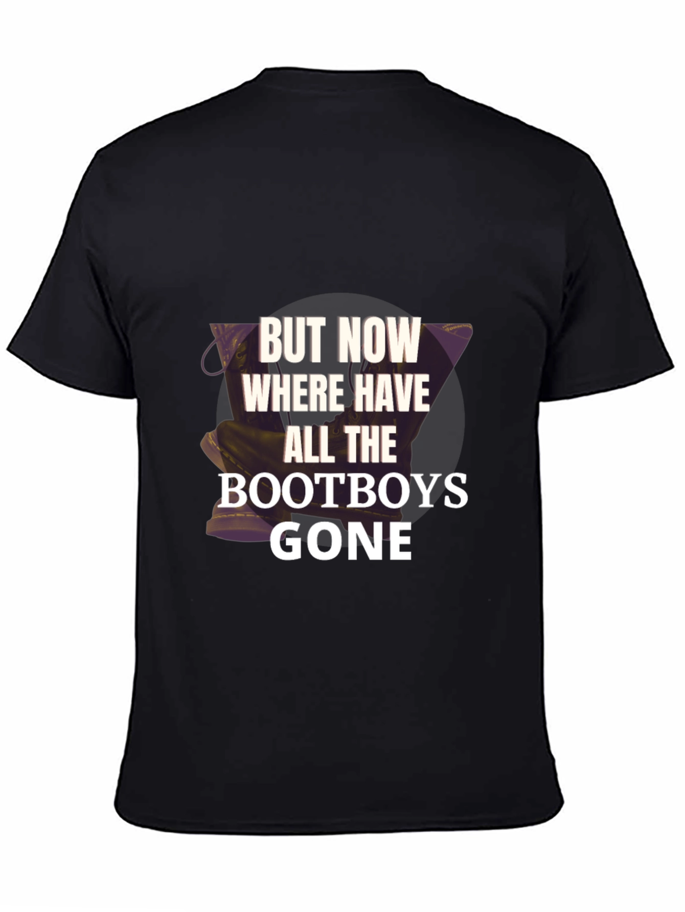 Black Bootboys Graphic T-Shirt - Stylish Cotton Tee view 4