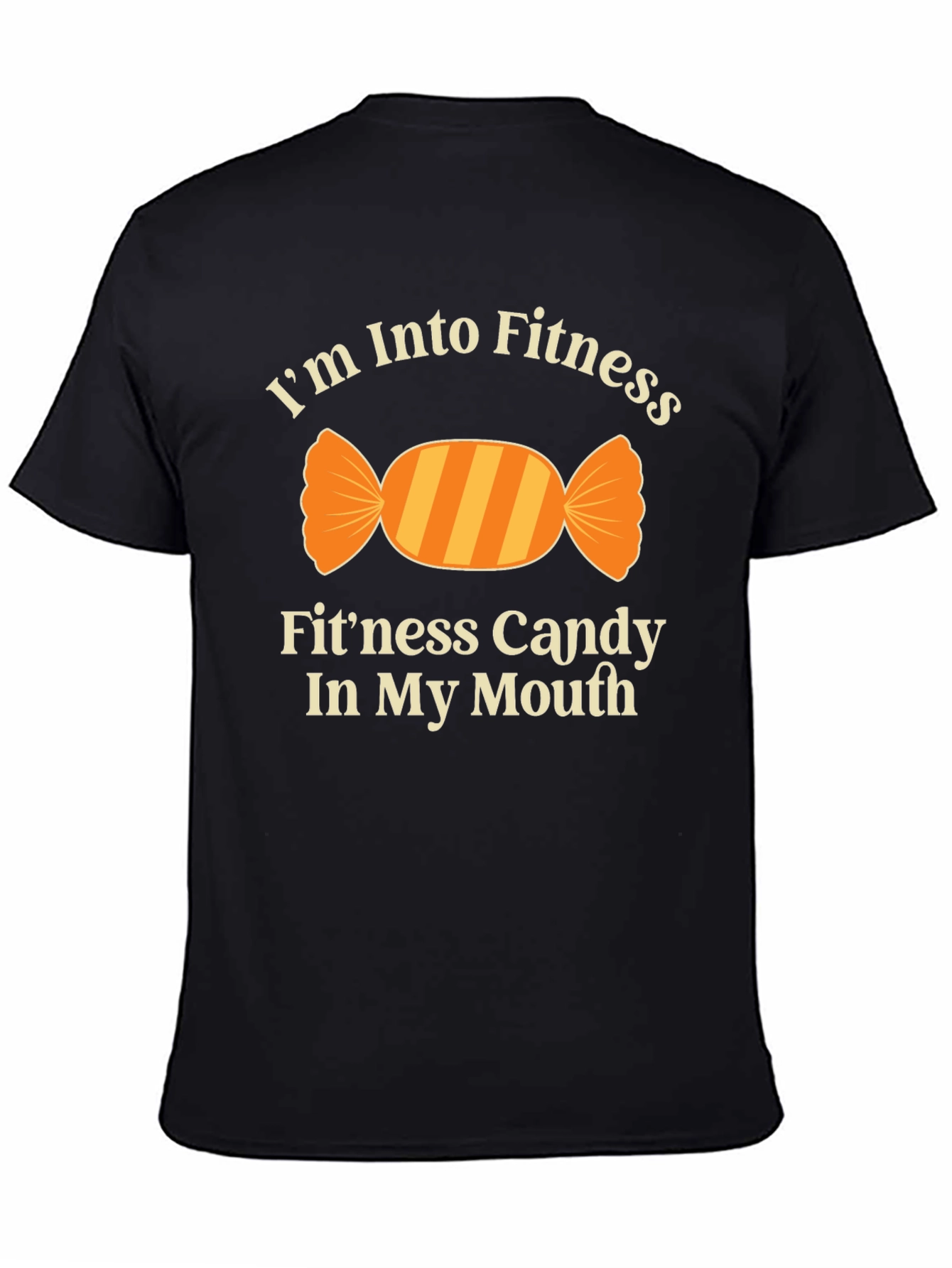 Black Fitness Candy T-Shirt view 4