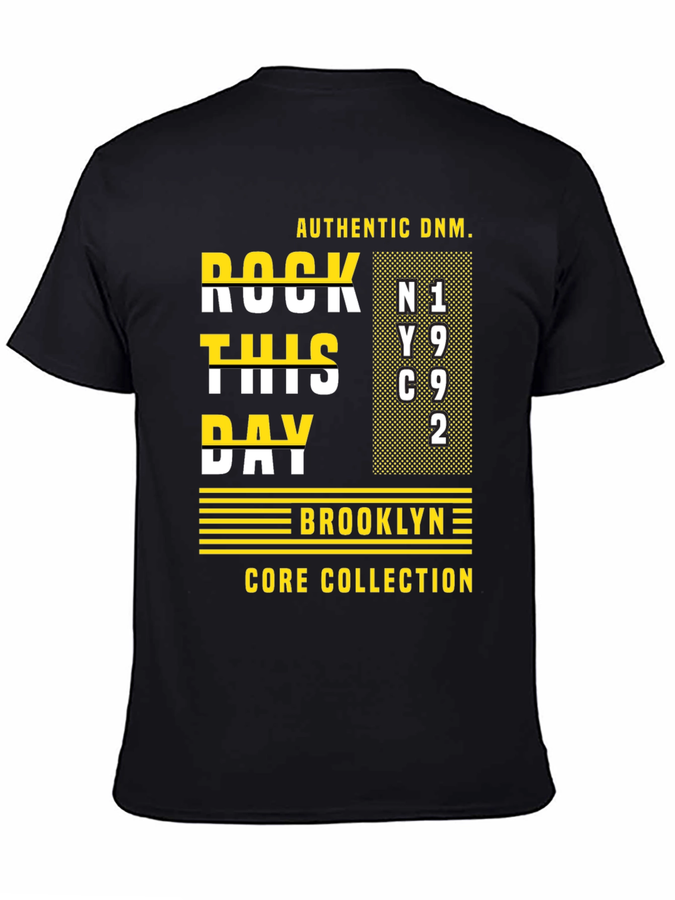 Black Rock This Day Graphic Tee - Brooklyn Core Collection T-Shirt view 4