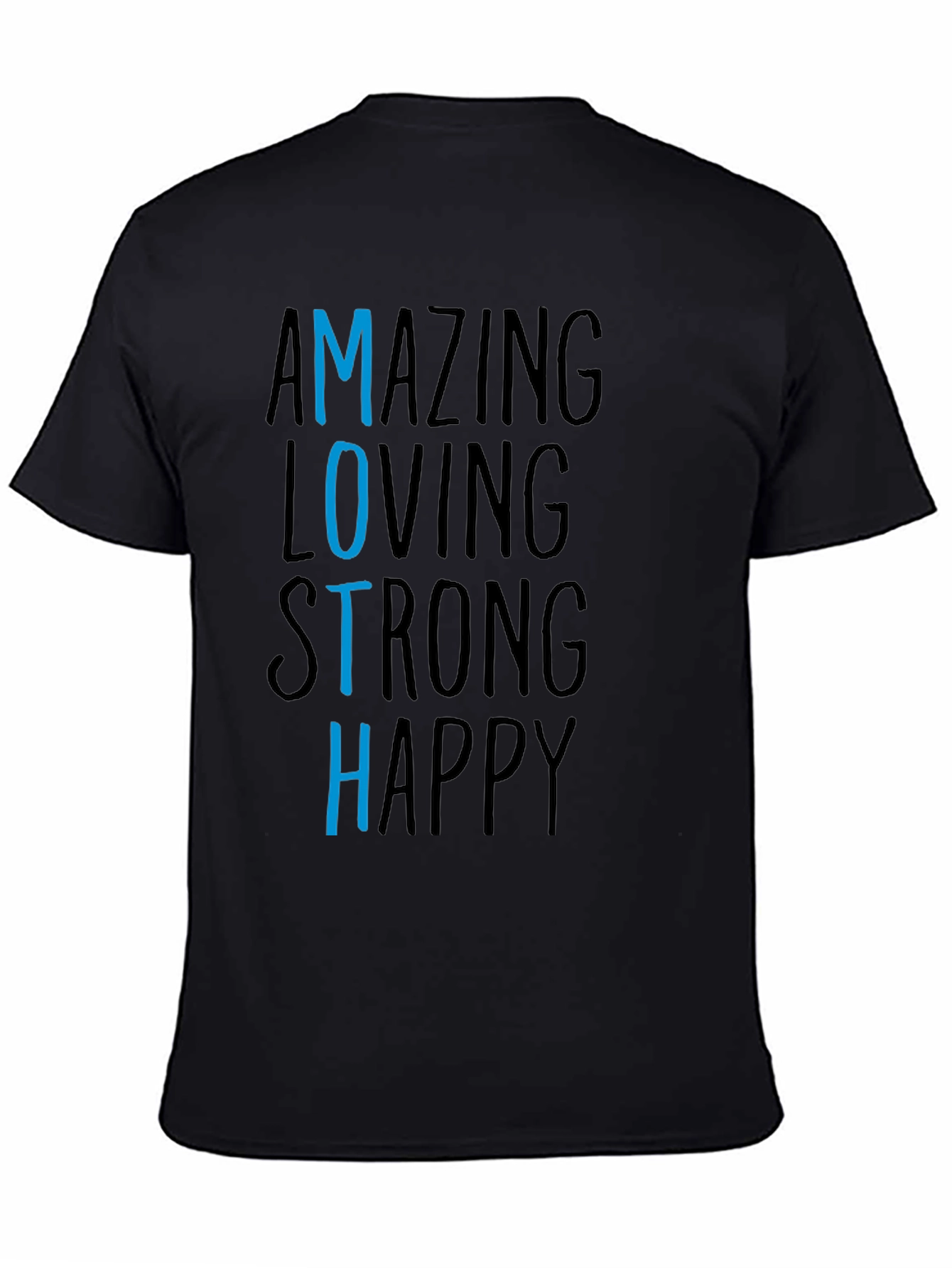 Black Amazing MOTHER T-Shirt view 4