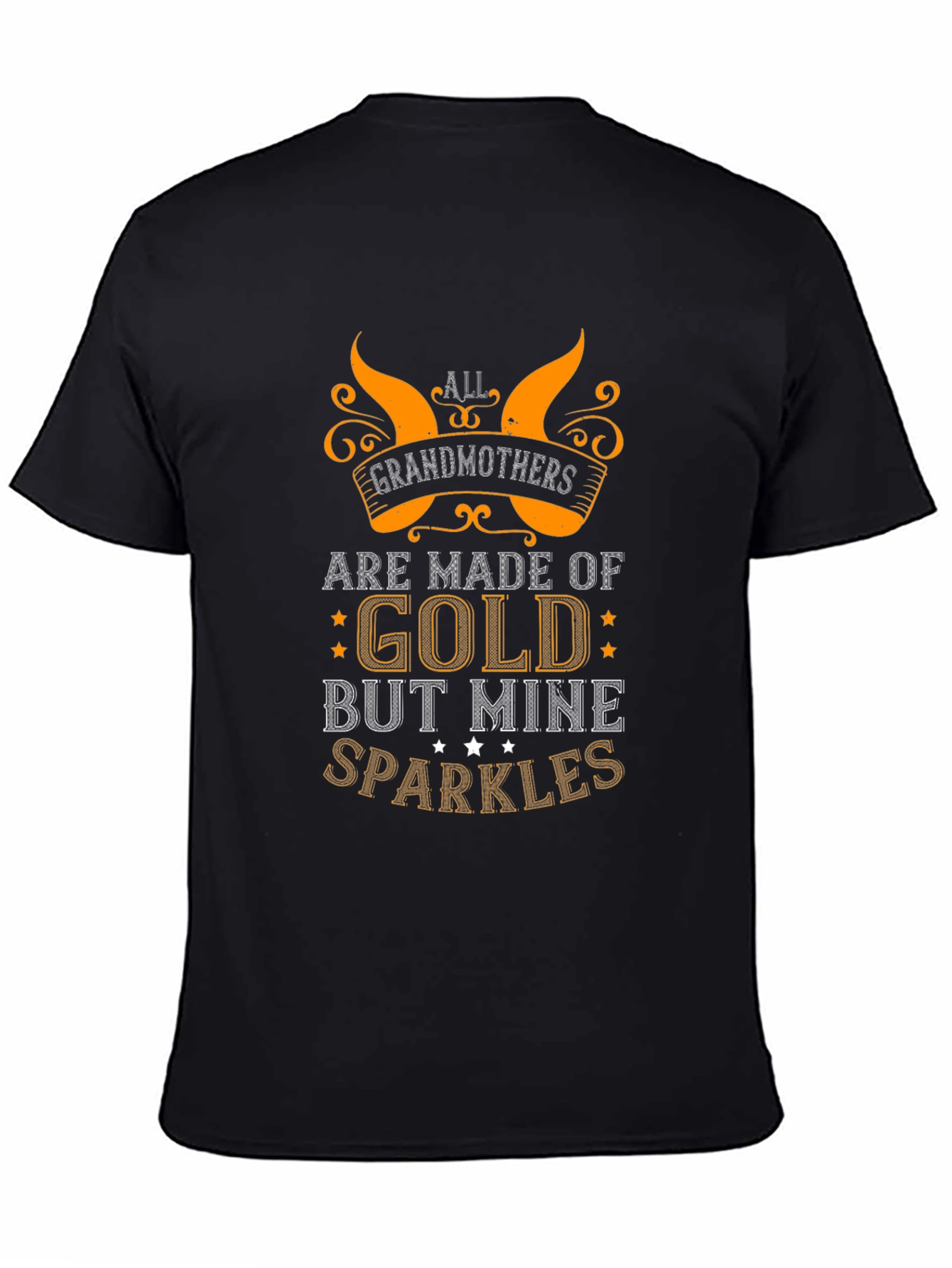 Black Grandmothers Are Made of Gold T-Shirt view 4