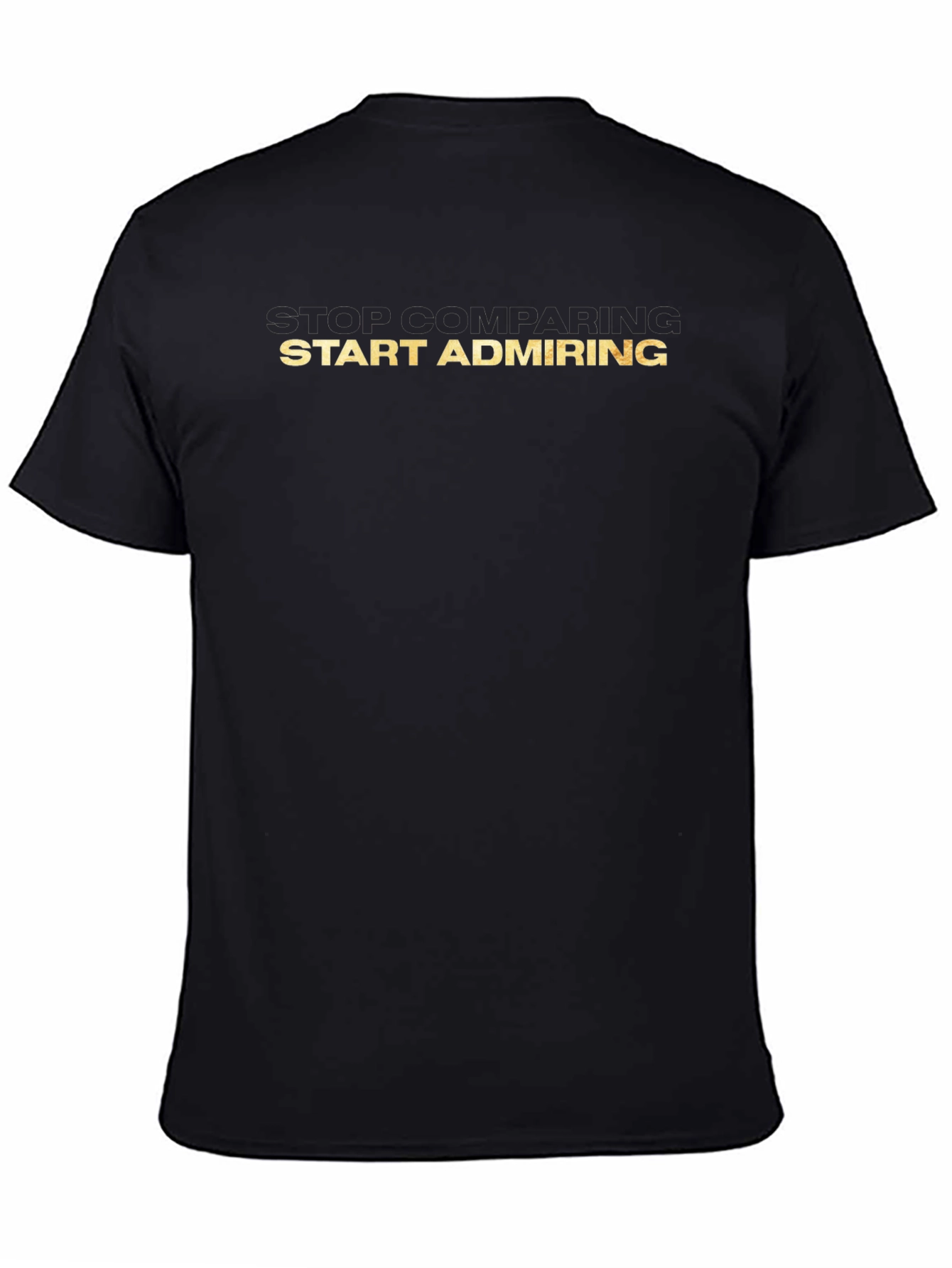 Black Start Admiring Black Graphic Tee view 4