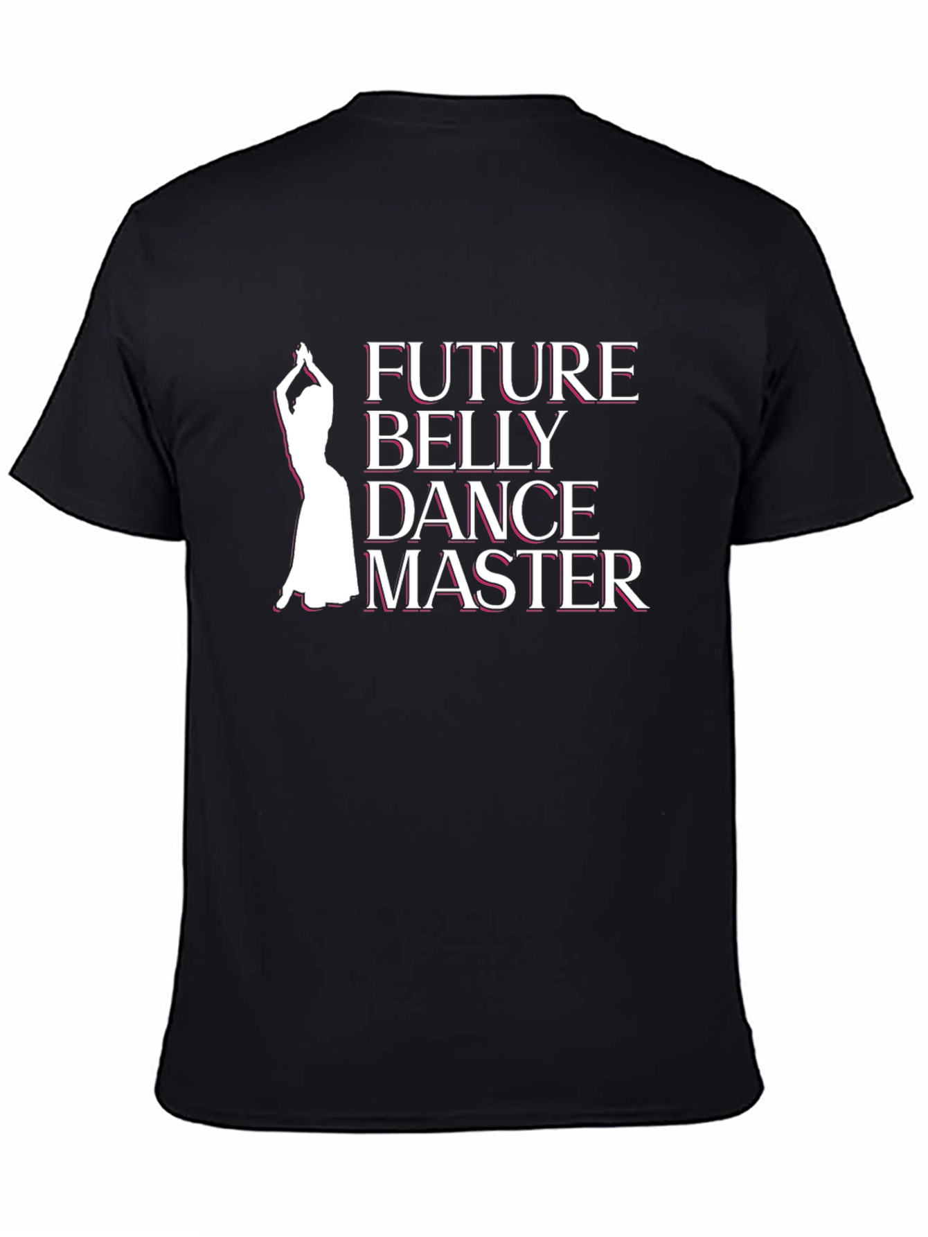 Black Future Belly Dance Master Black T-Shirt view 4