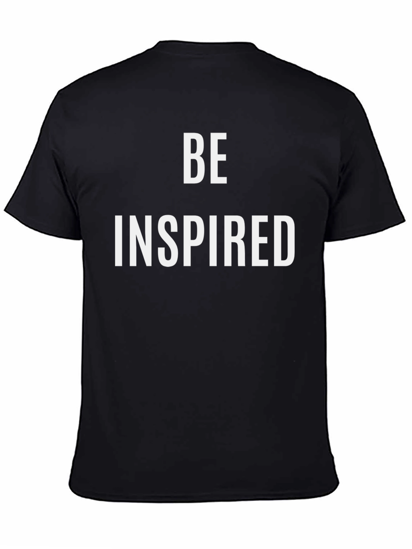 Black Be Inspired Black T-Shirt view 4