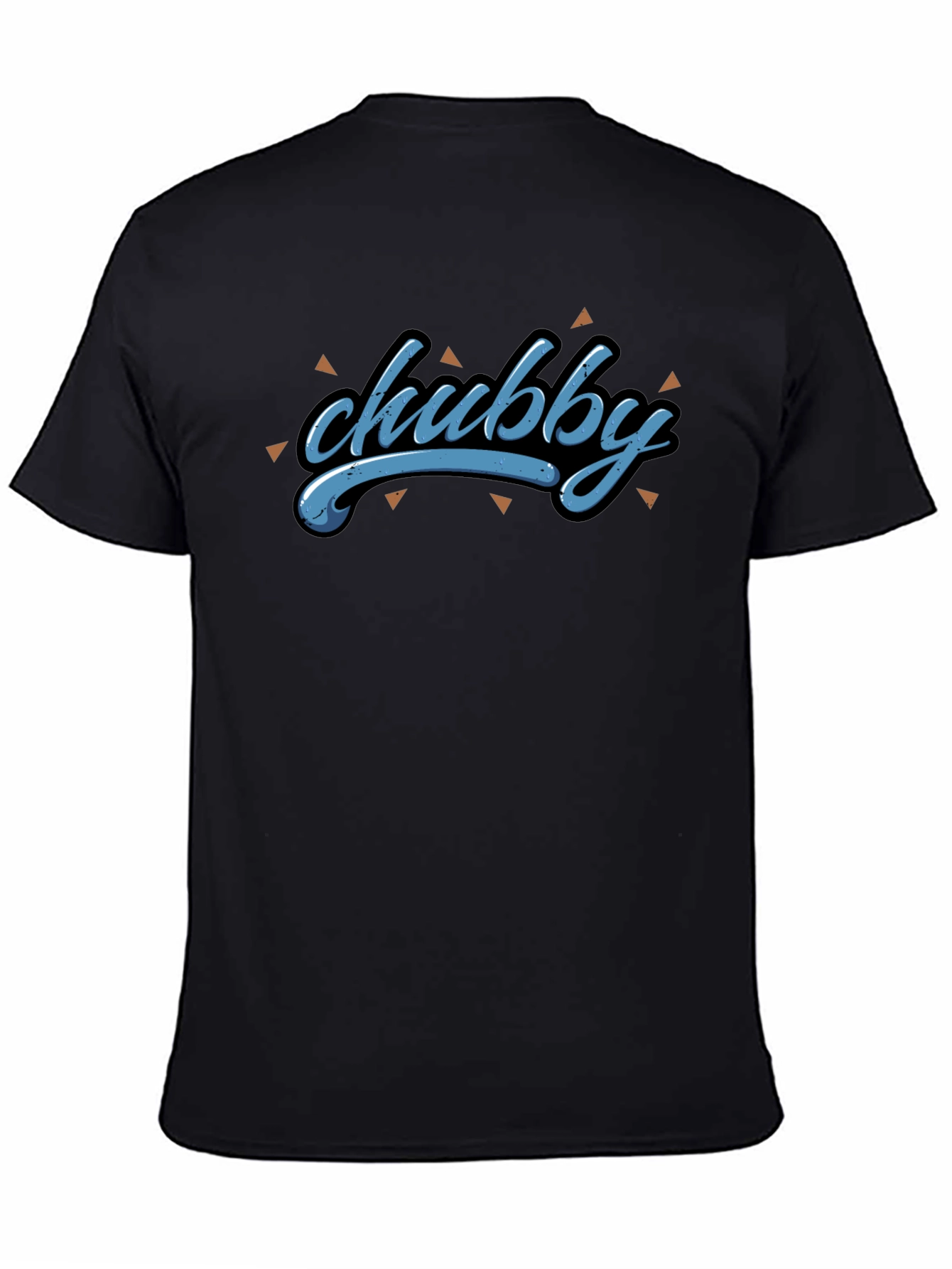 Black Chubby Graphic T-Shirt - Stylish and Comfortable view 4