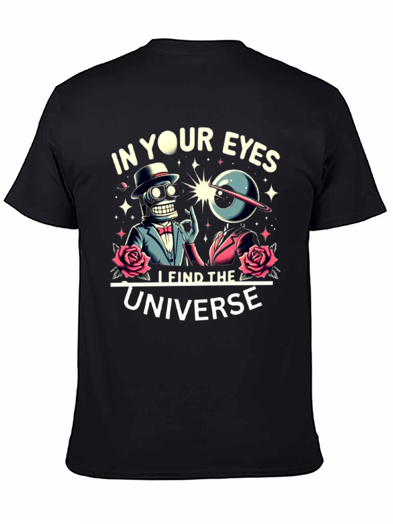 Black In Your Eyes Graphic T-Shirt view 4