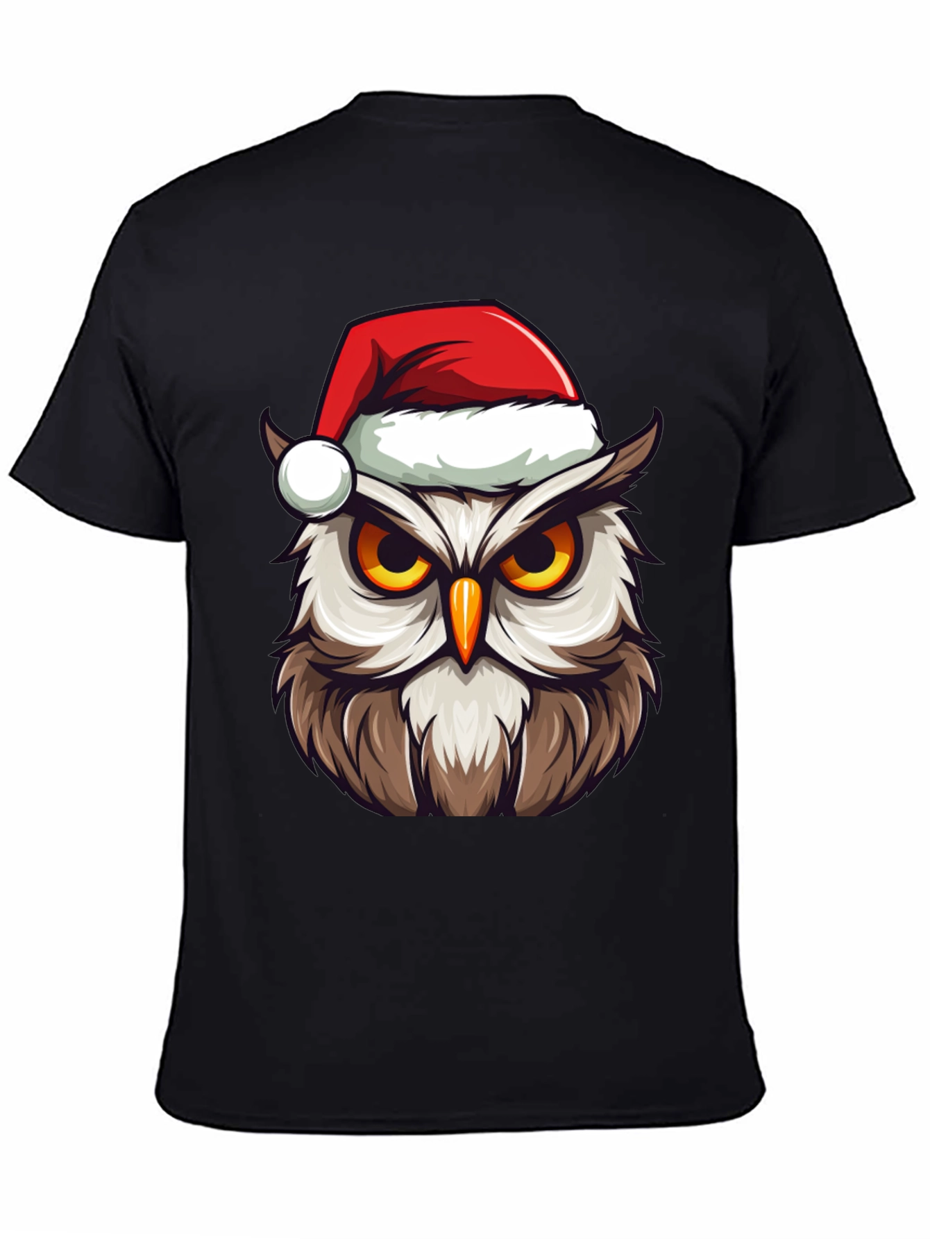 Festive Owl Graphic Tee - 4