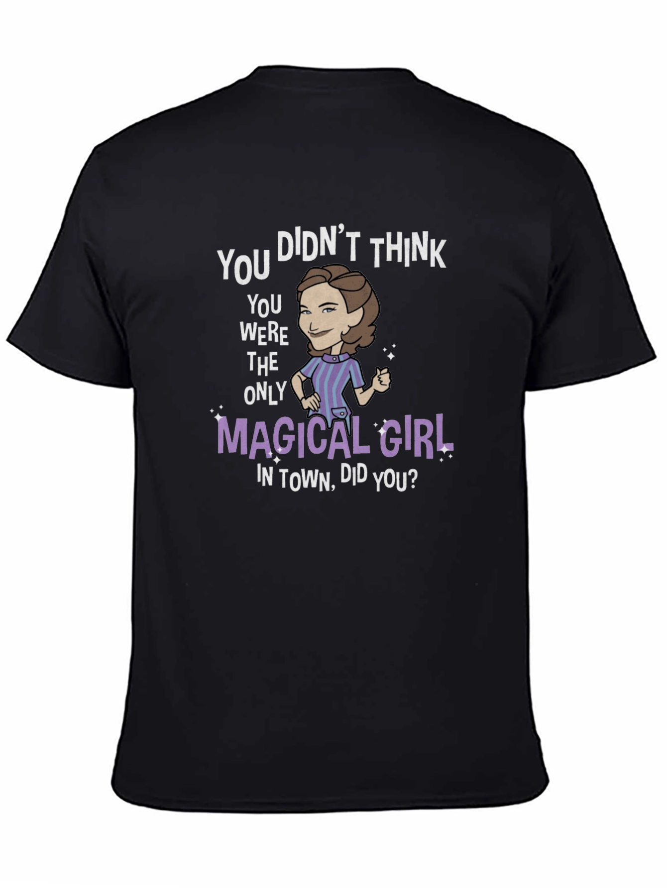 Black Magical Girl T-Shirt - You Didn't Think view 4