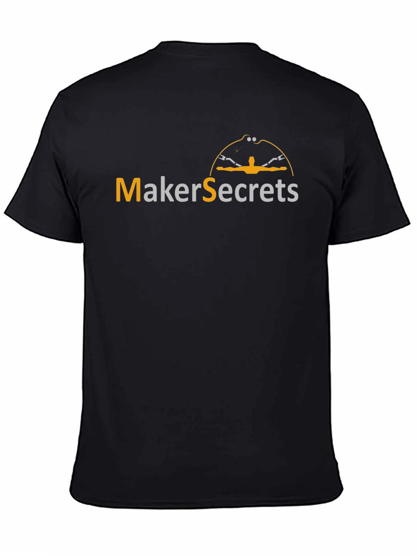 Black MakerSecrets T-Shirt - Black Cotton Blend view 4