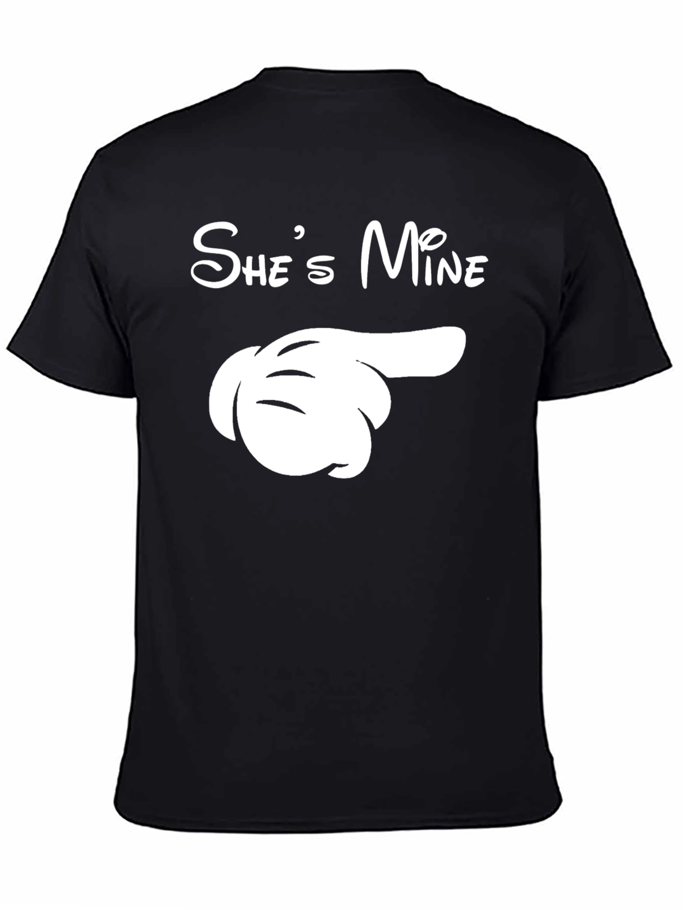 She's Mine Matching Couple T-Shirt - 4