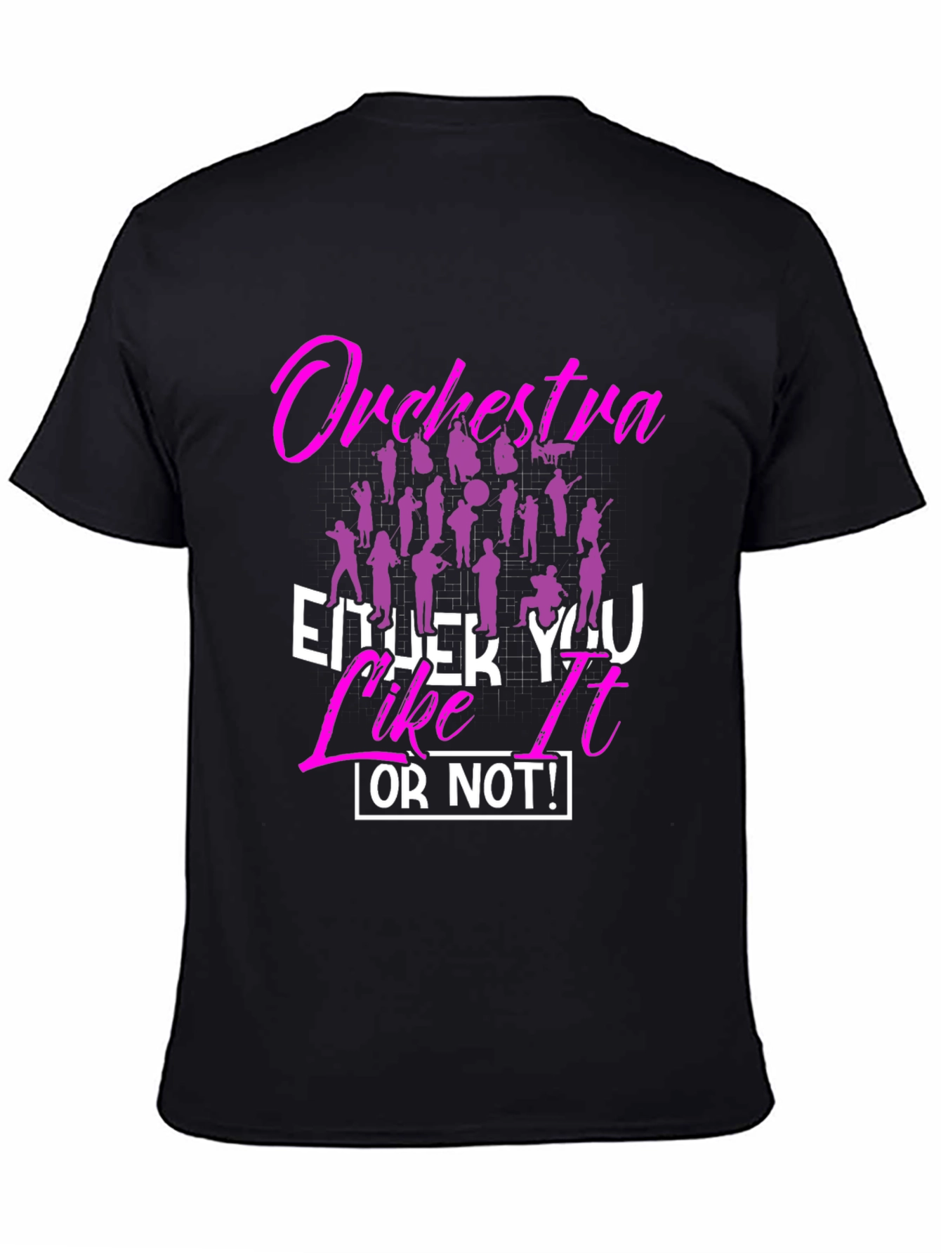 Black Orchestra T-Shirt, Musician Tee, Funny Orchestra Shirt view 4