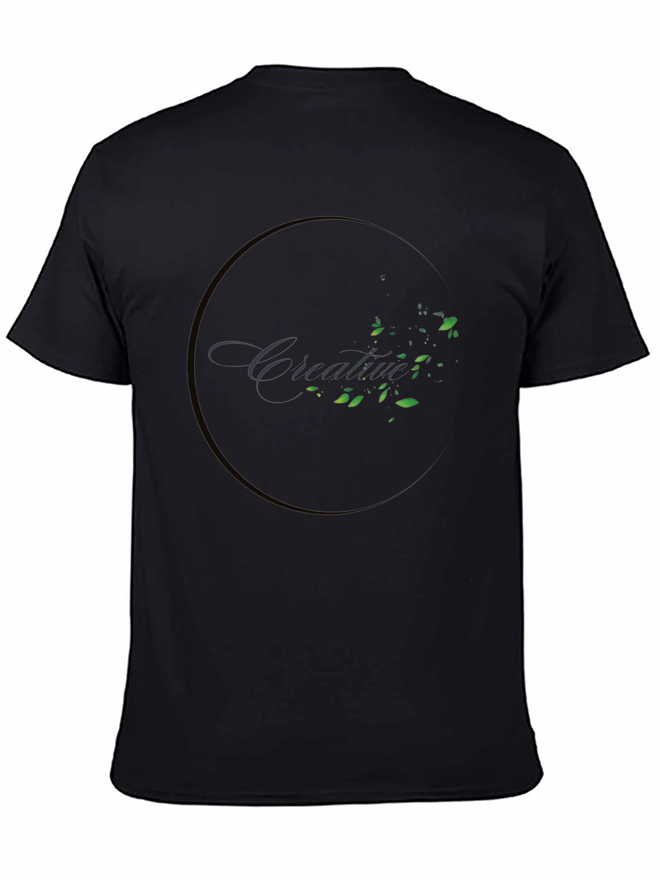 Creative Nature Black Tee - 4
