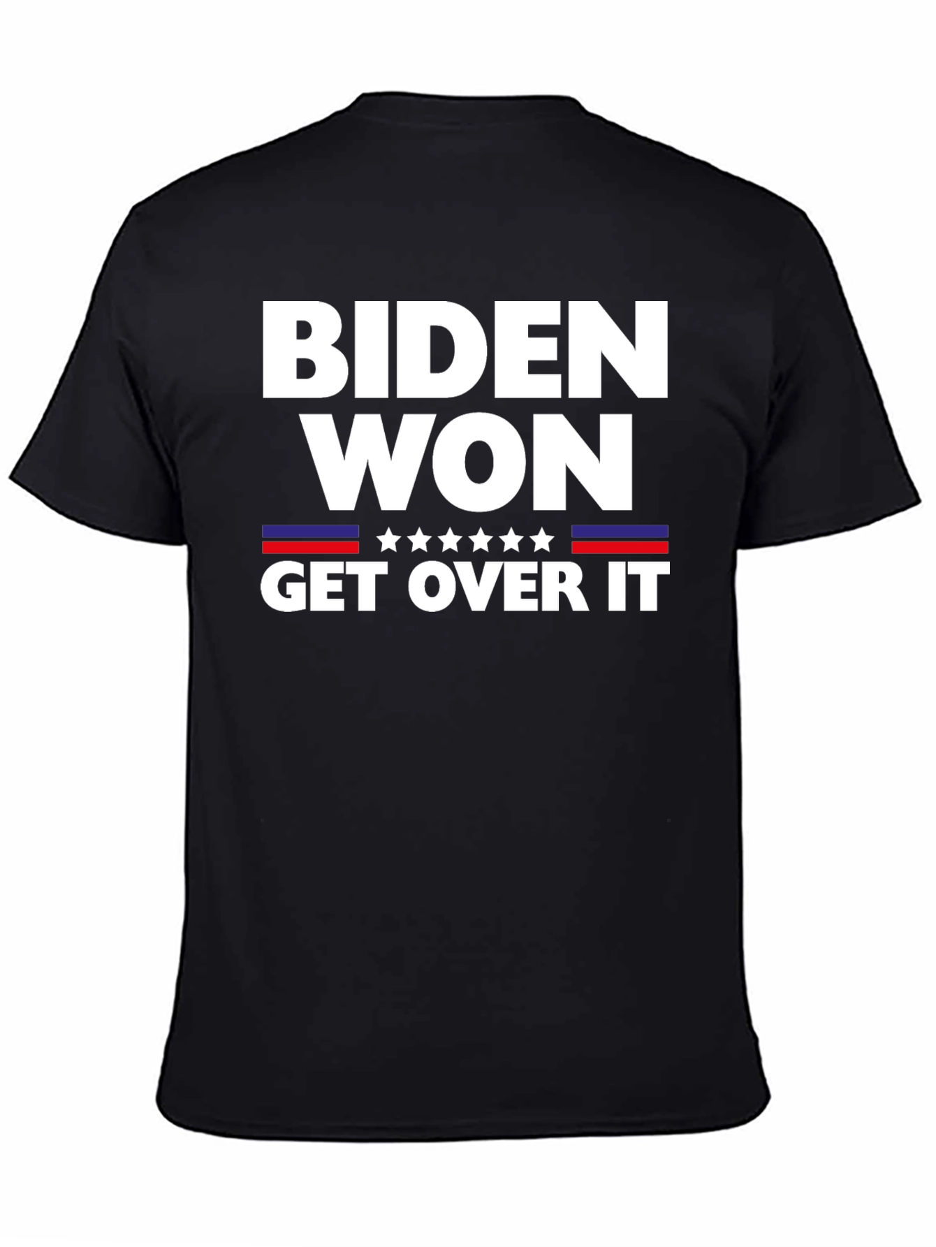 Black Biden Won Get Over It Political T-Shirt view 4