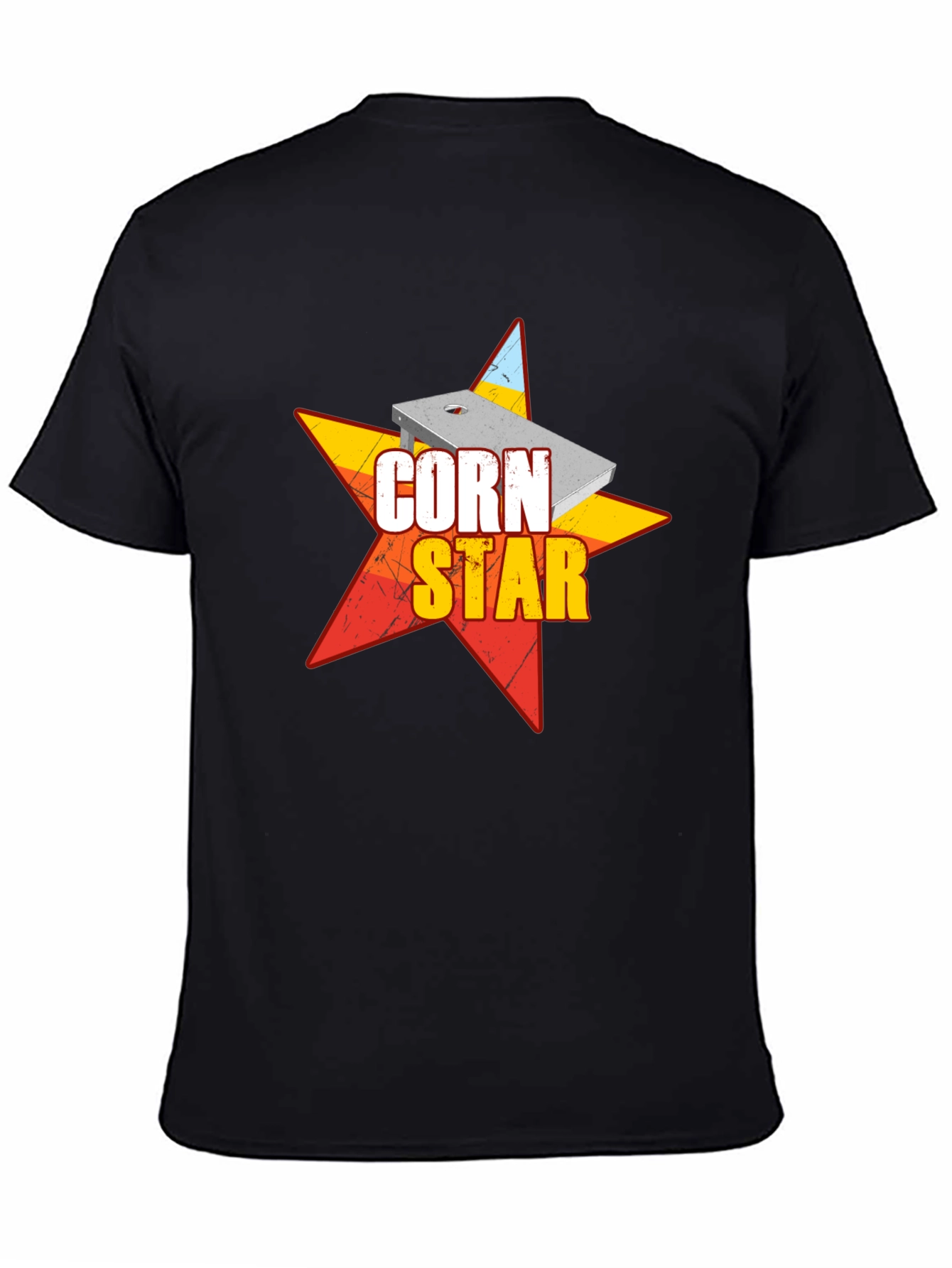 Black Corn Star Graphic T-Shirt view 4