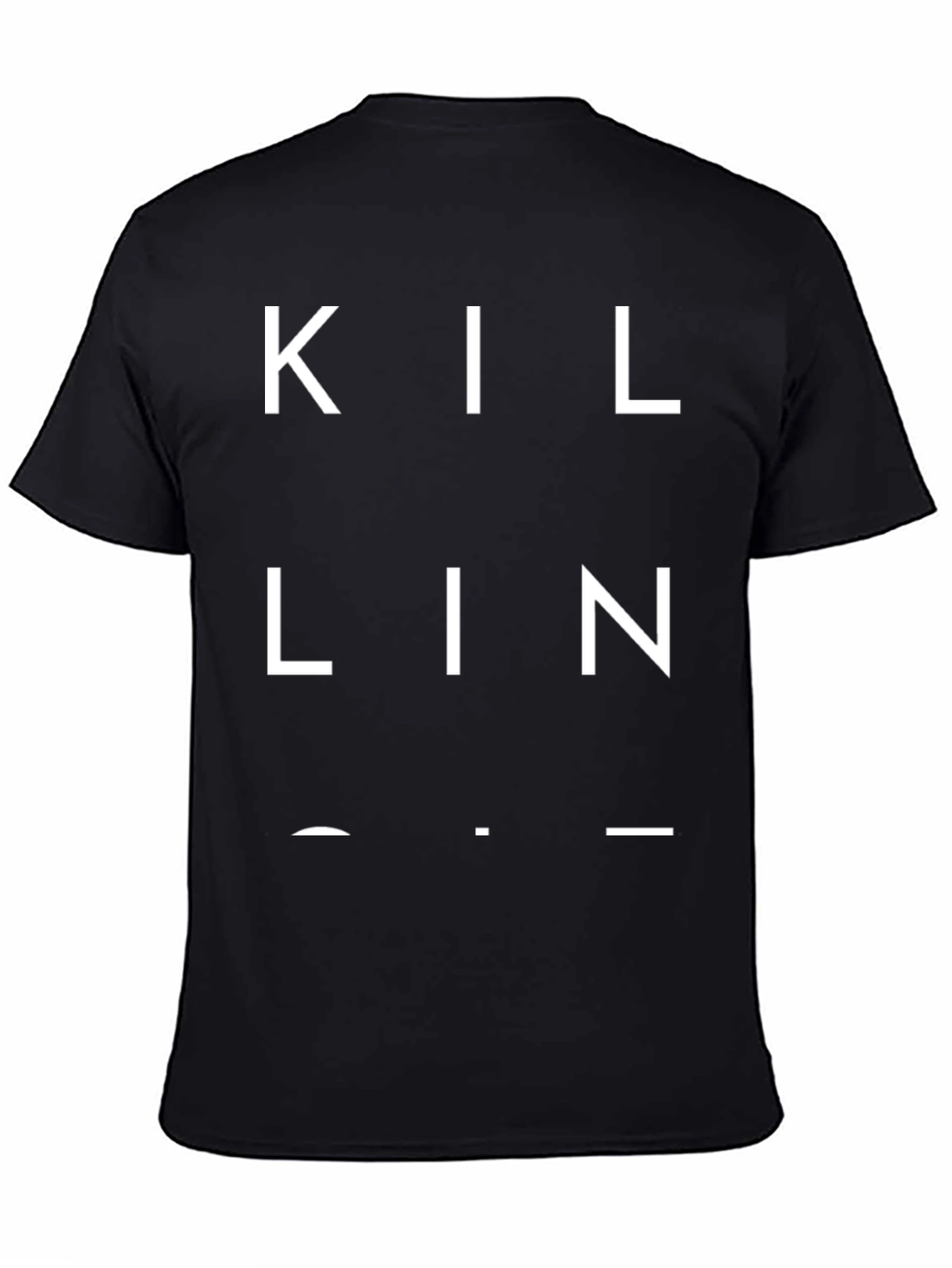 Black Killing It T-Shirt - Black view 4