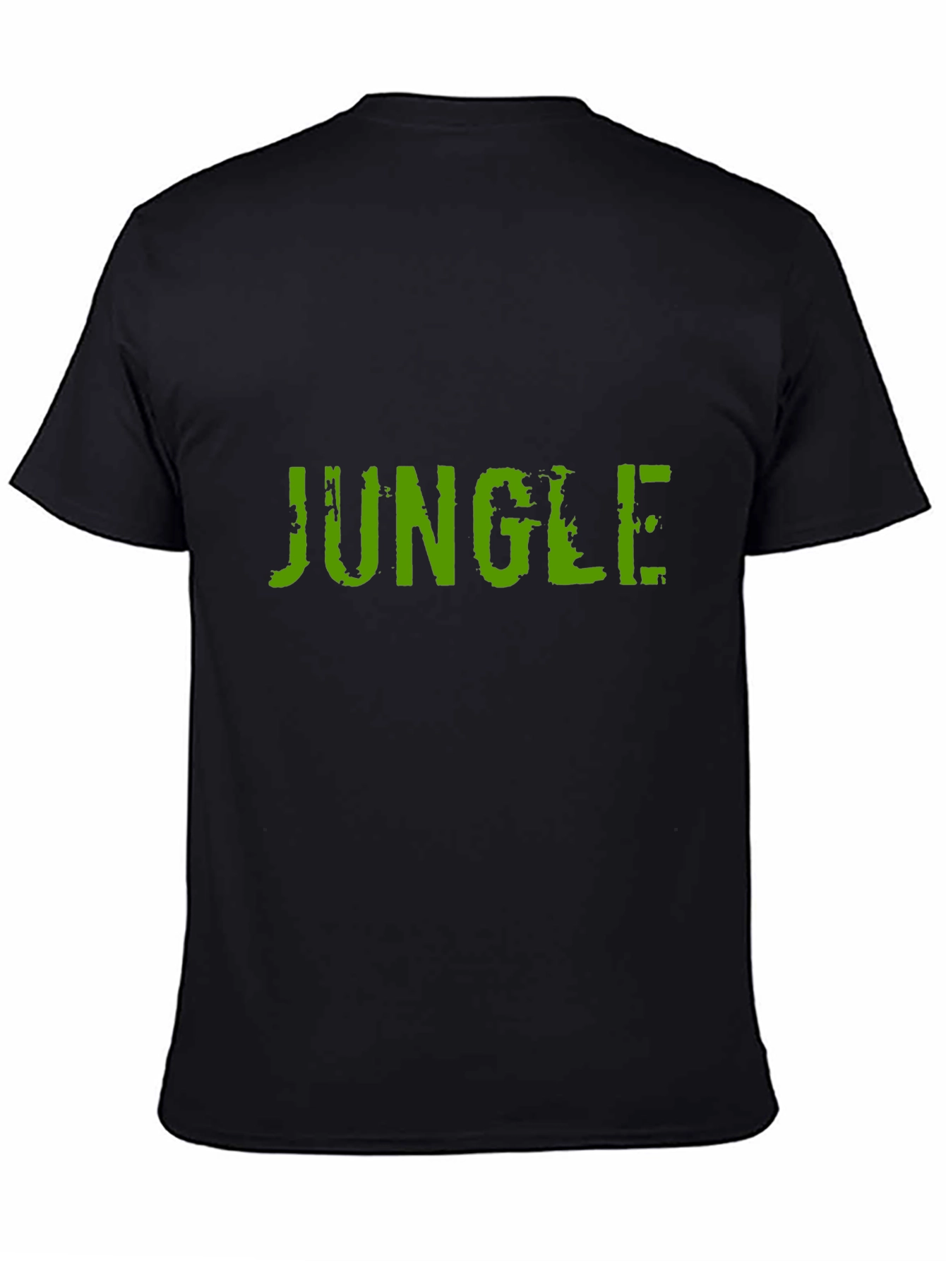 Black Jungle Graphic Black T-Shirt view 4
