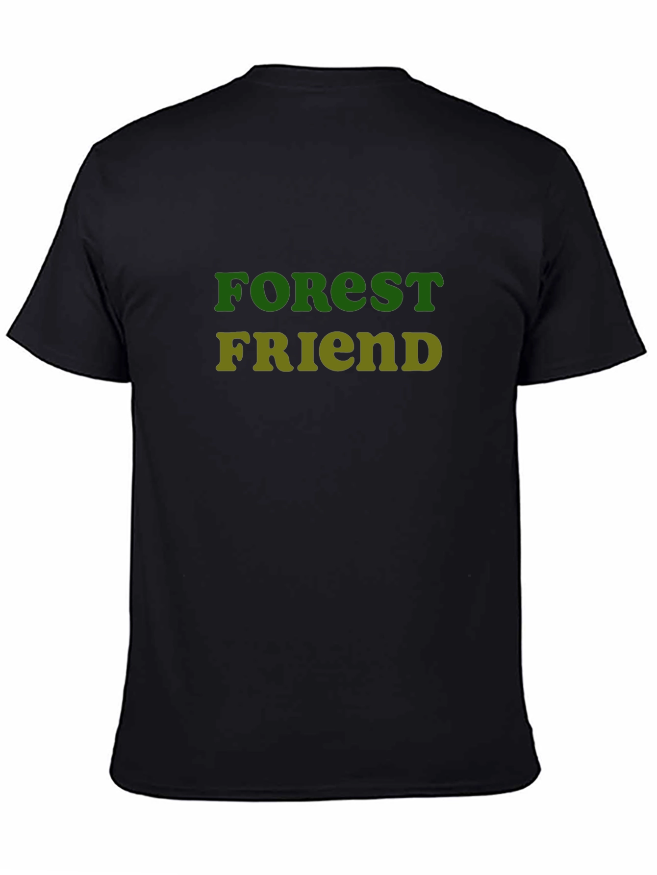 Black Forest Friend Graphic Tee - Eco-Friendly Style view 4
